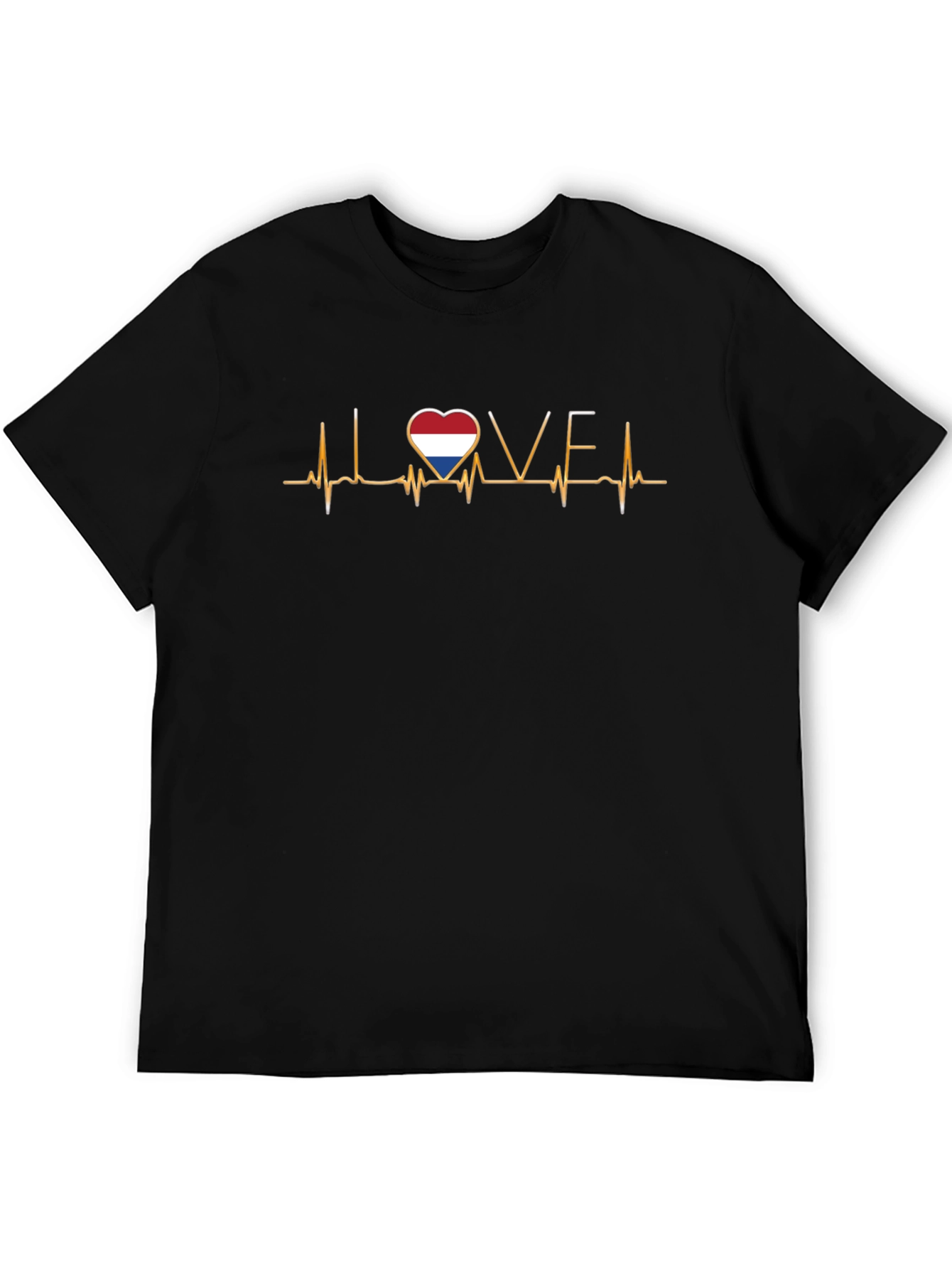 Love Netherlands Heartbeat T-Shirt