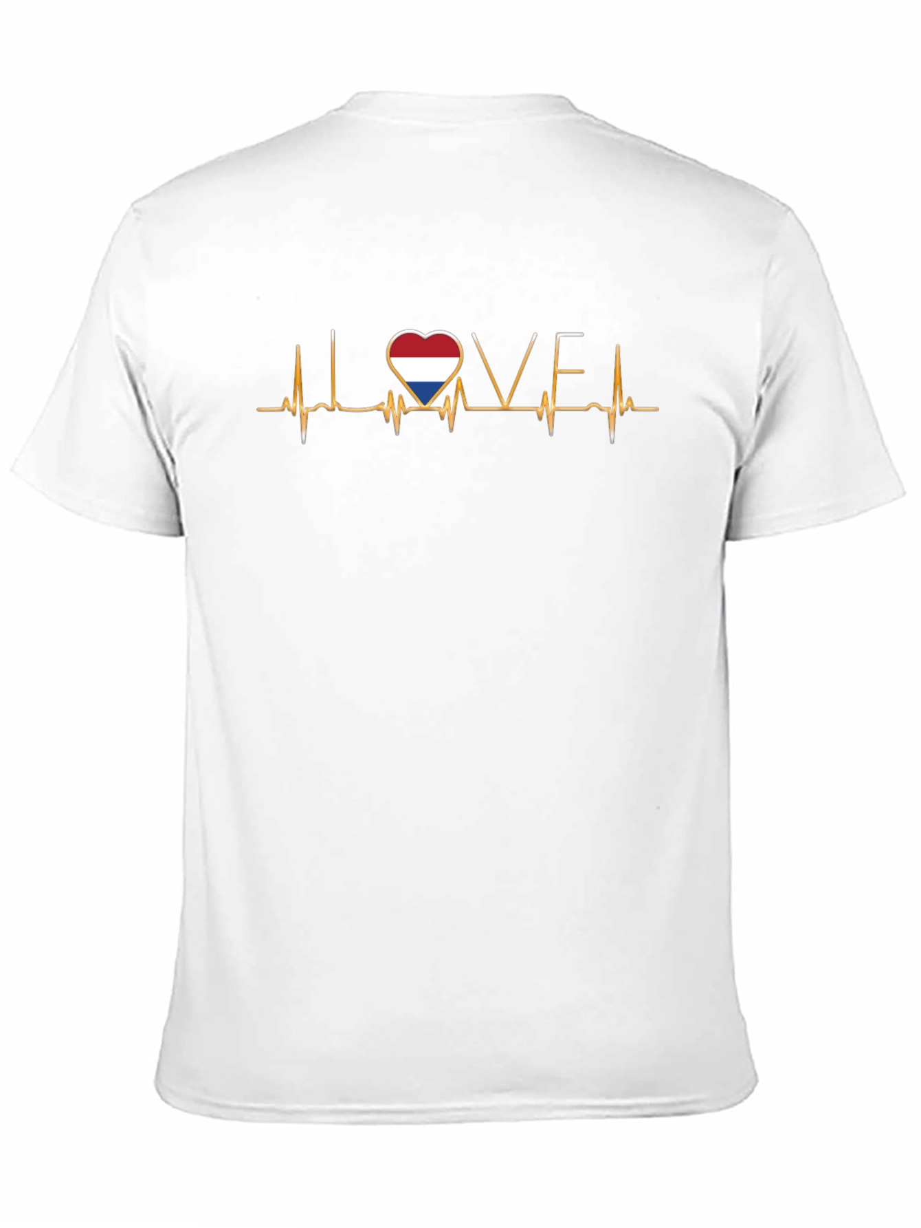 Love Netherlands Heartbeat T-Shirt