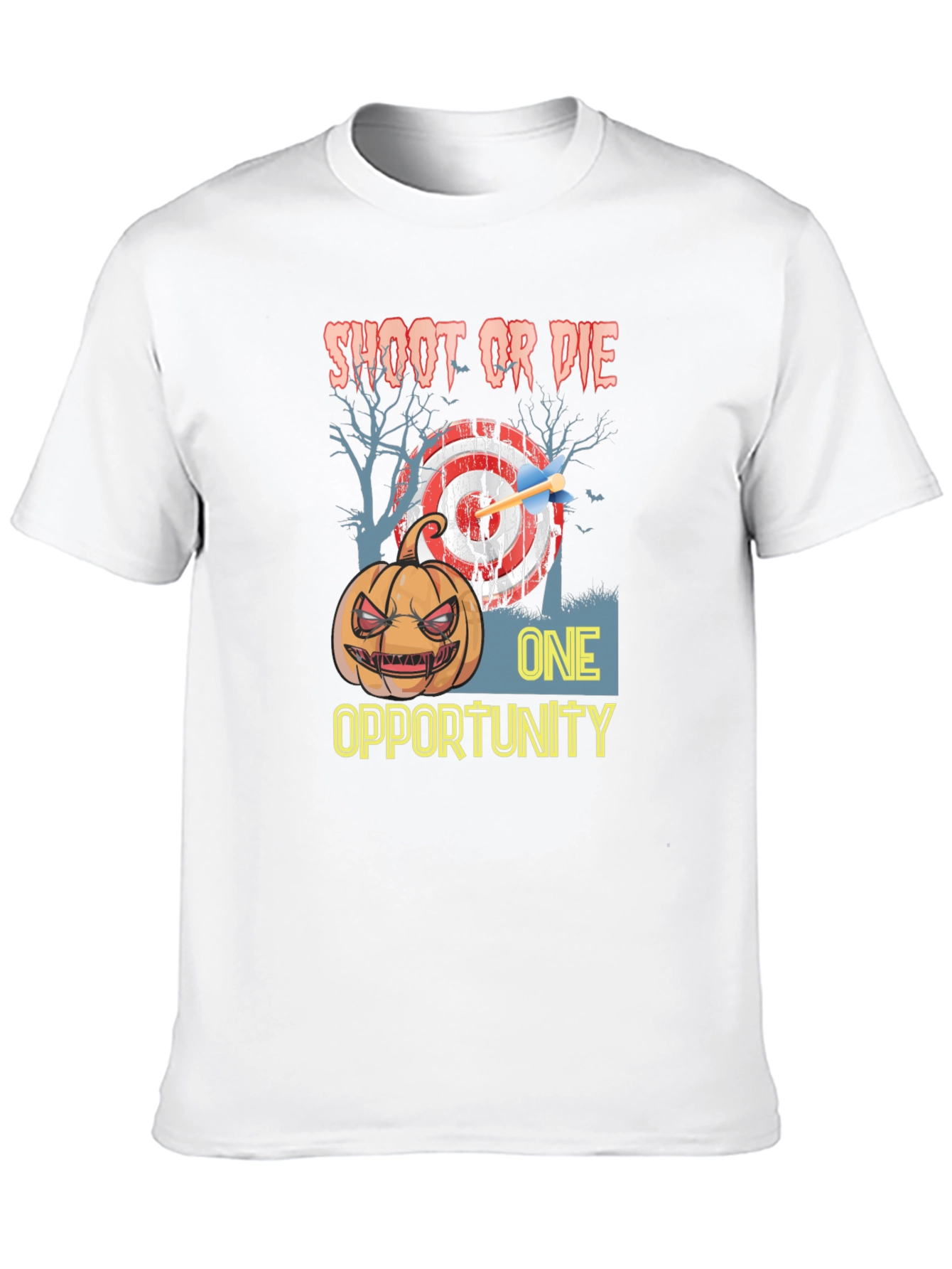 Shoot or Die One Opportunity Halloween T-Shirt