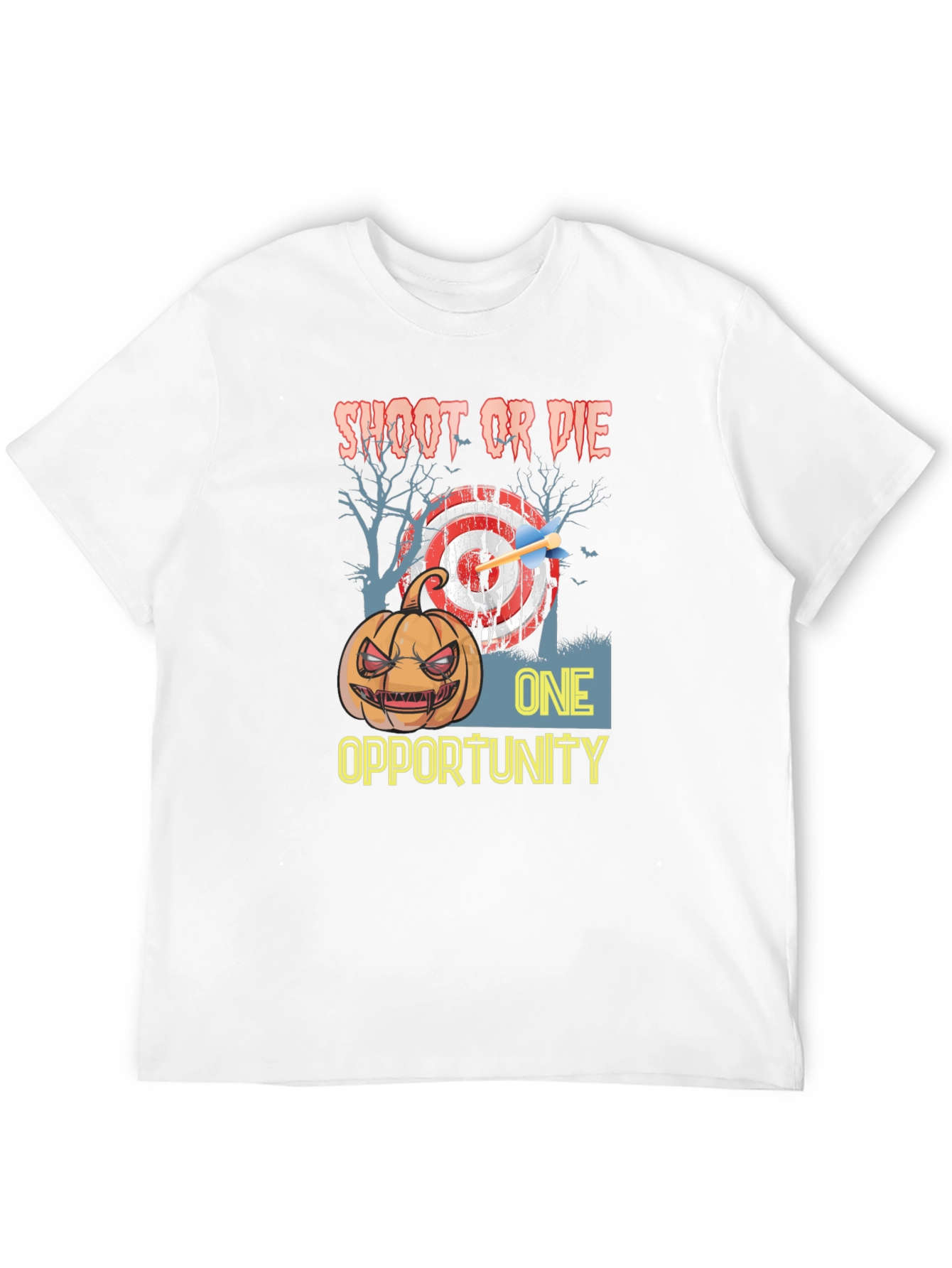 Shoot or Die One Opportunity Halloween T-Shirt