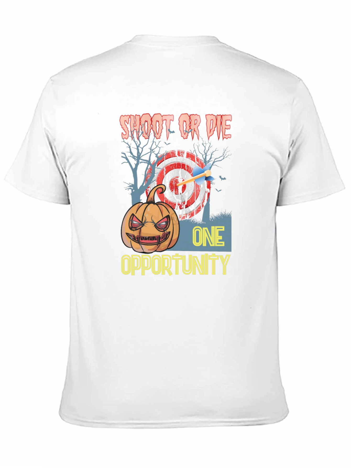 Shoot or Die One Opportunity Halloween T-Shirt