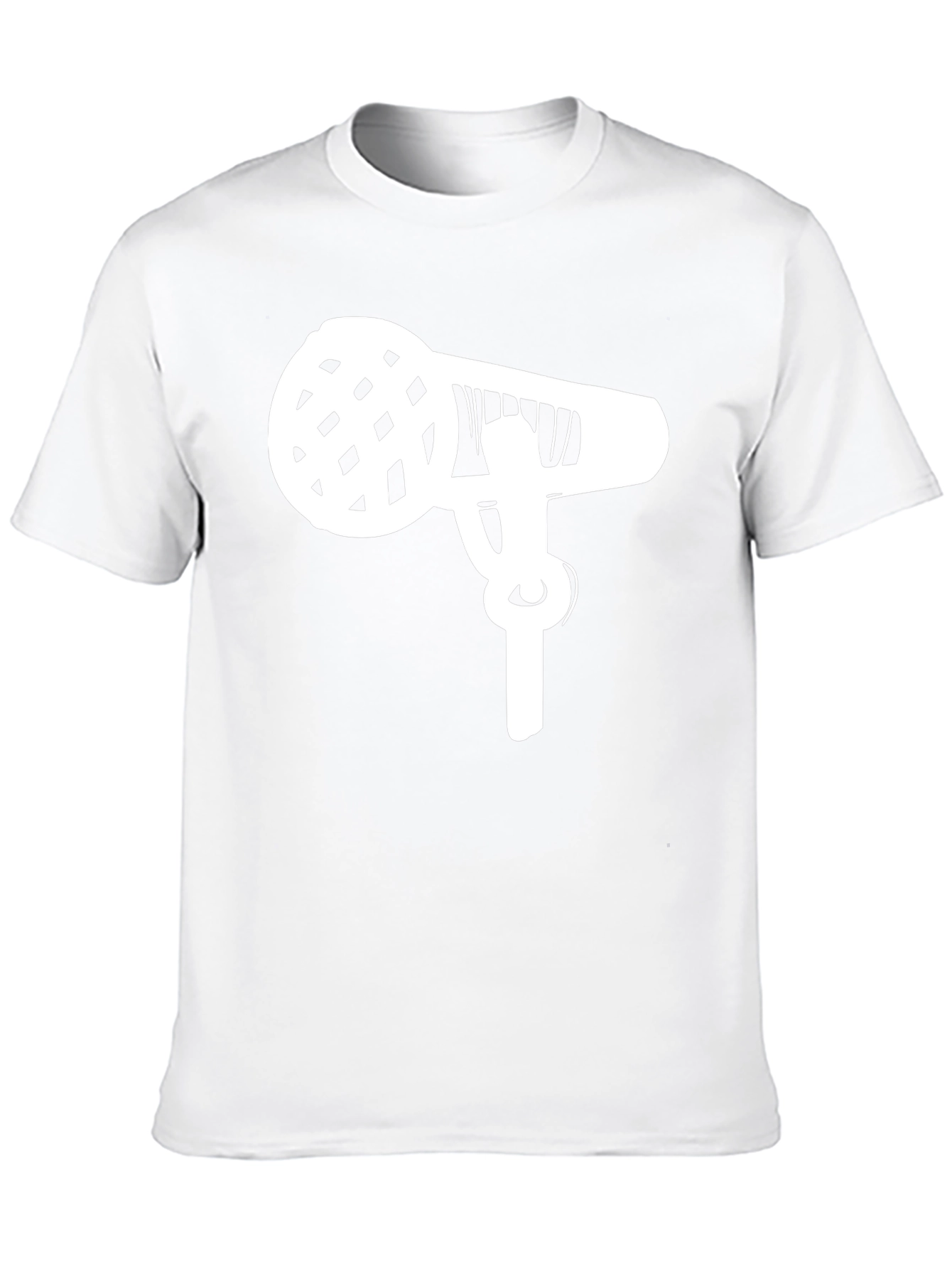Microphone Graphic Tee - Black Cotton Casual Shirt