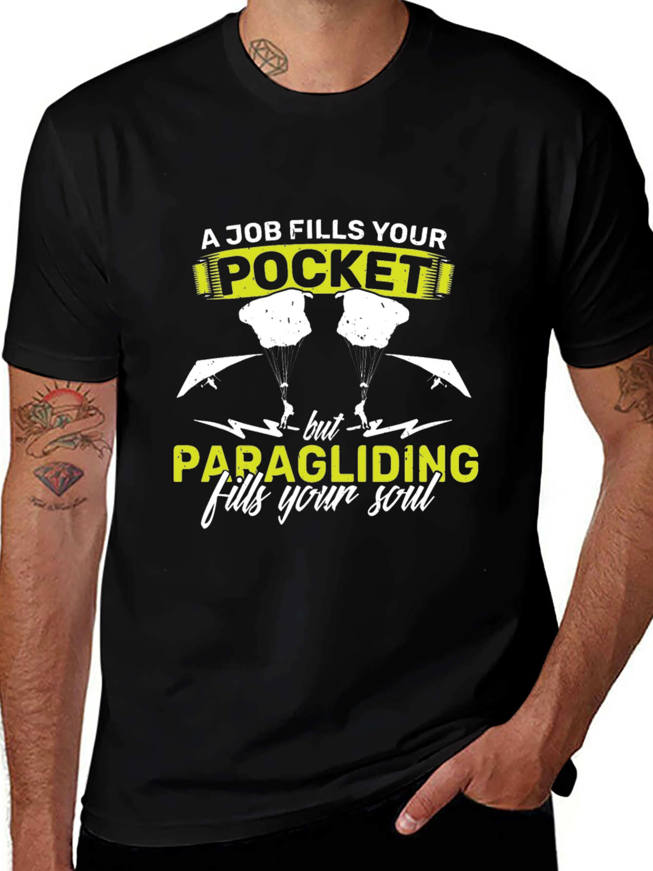Paragliding Soul Graphic Tee
