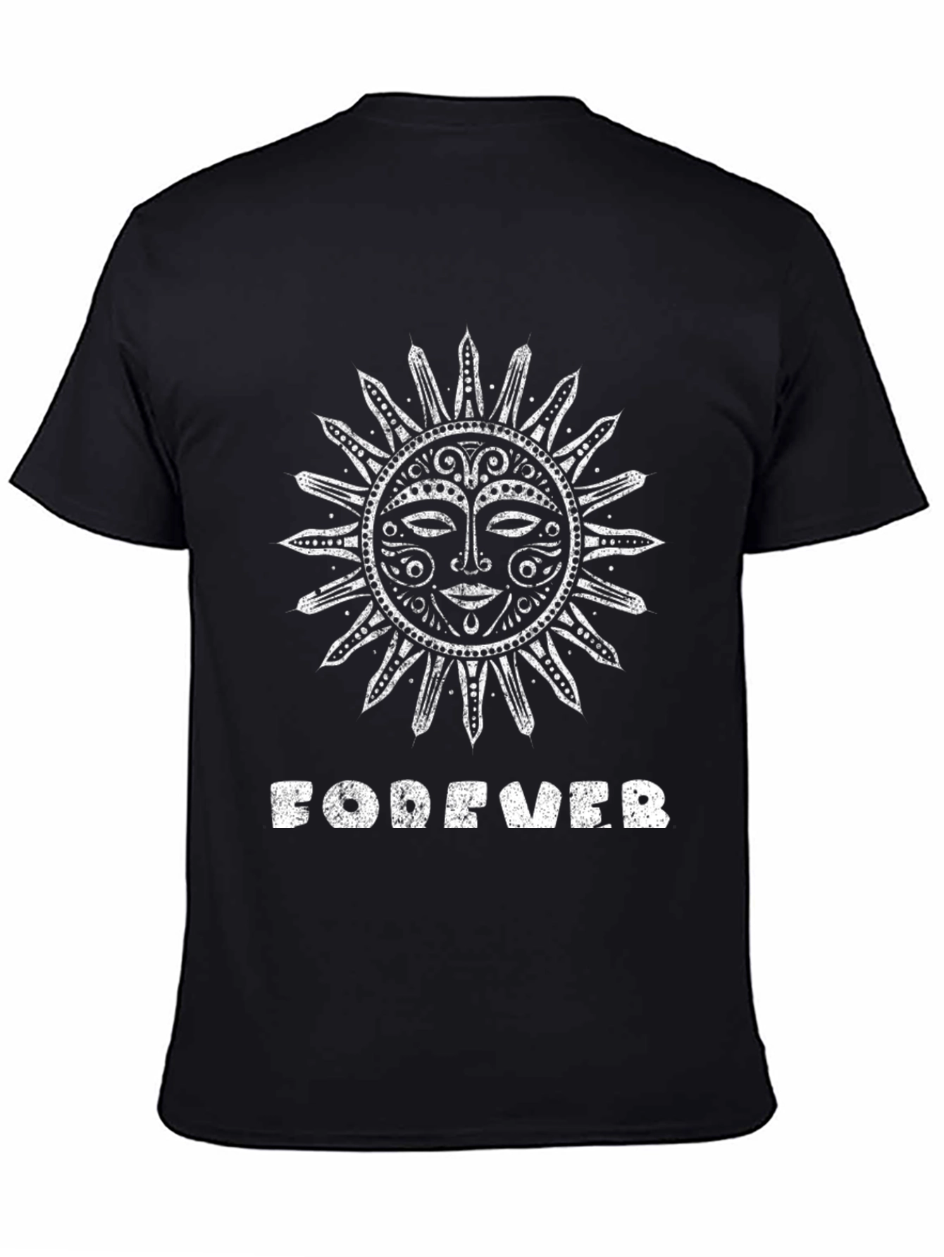 Celestial Sun Forever Graphic Print Tee