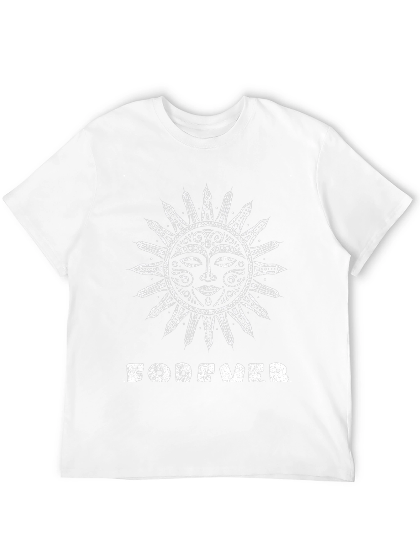 Celestial Sun Forever Graphic Print Tee