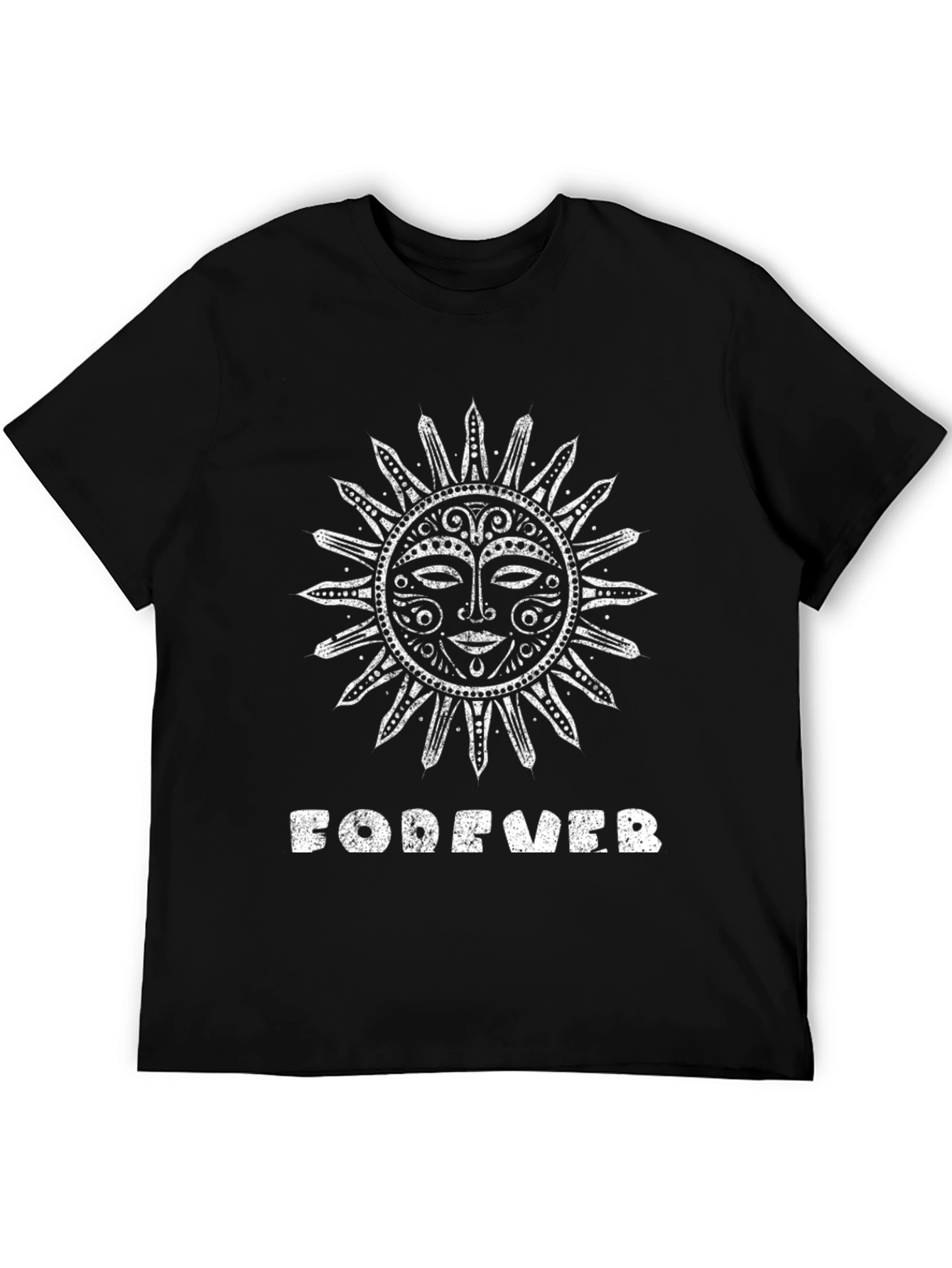 Celestial Sun Forever Graphic Print Tee