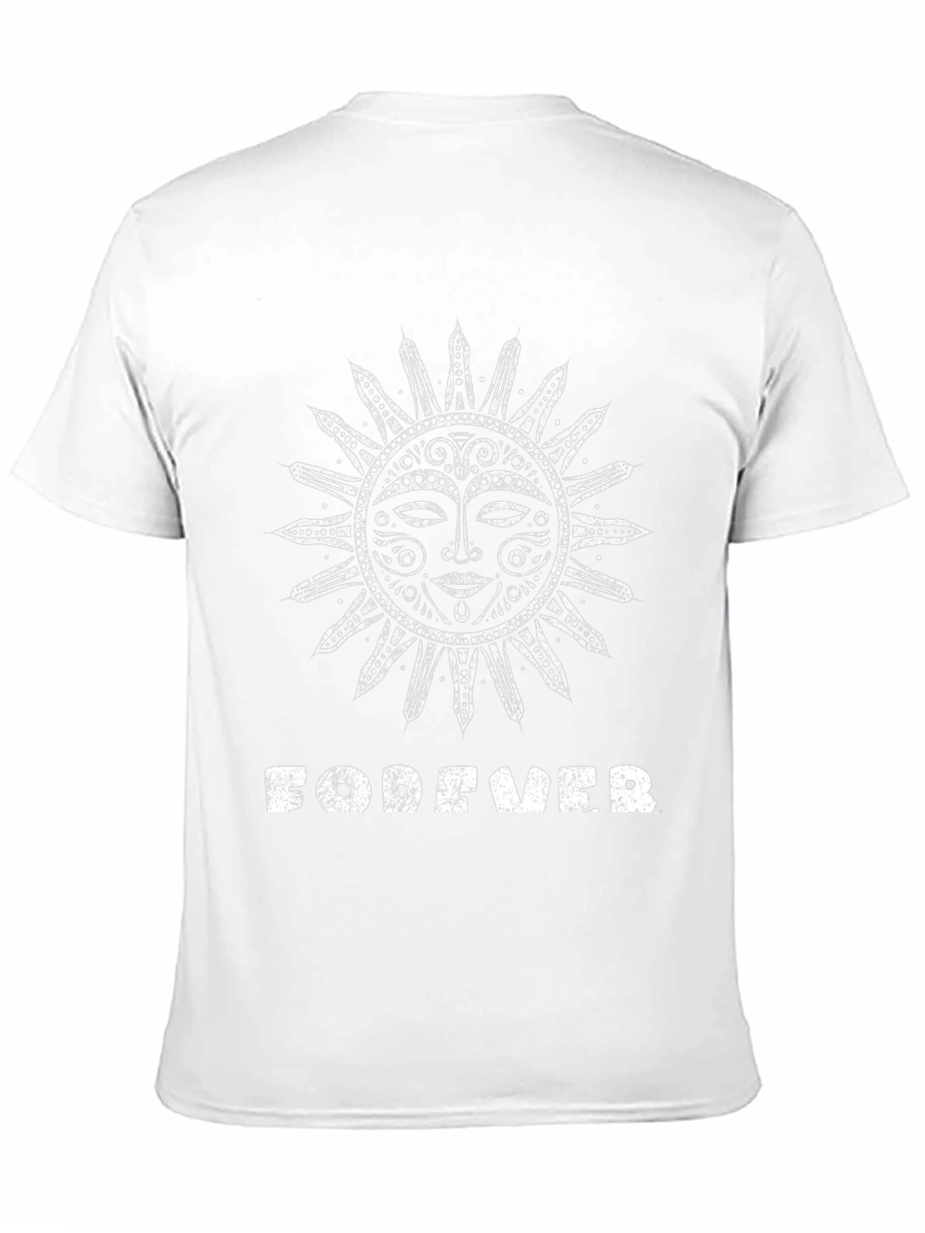 Celestial Sun Forever Graphic Print Tee