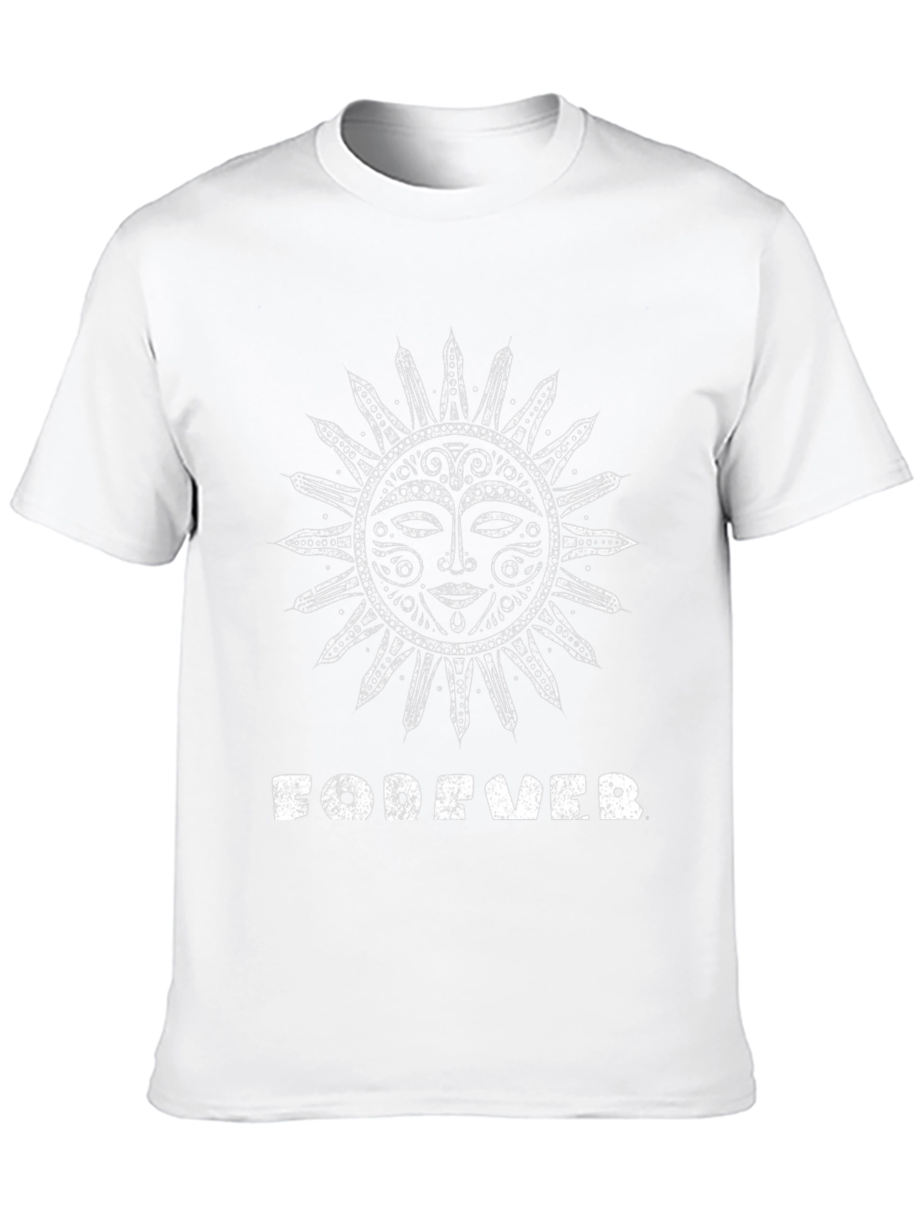Celestial Sun Forever Graphic Print Tee