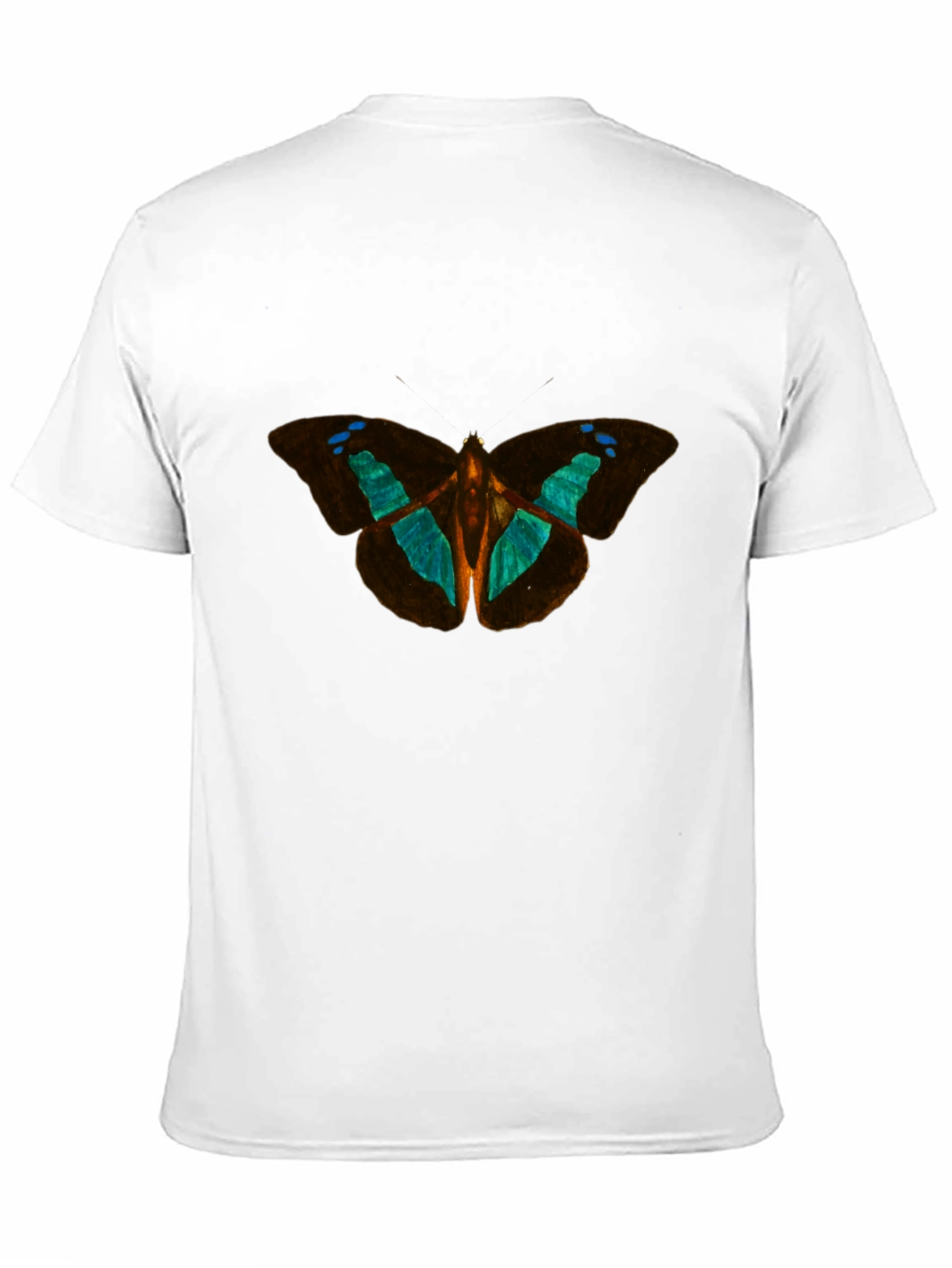 Butterfly Graphic Black T-Shirt