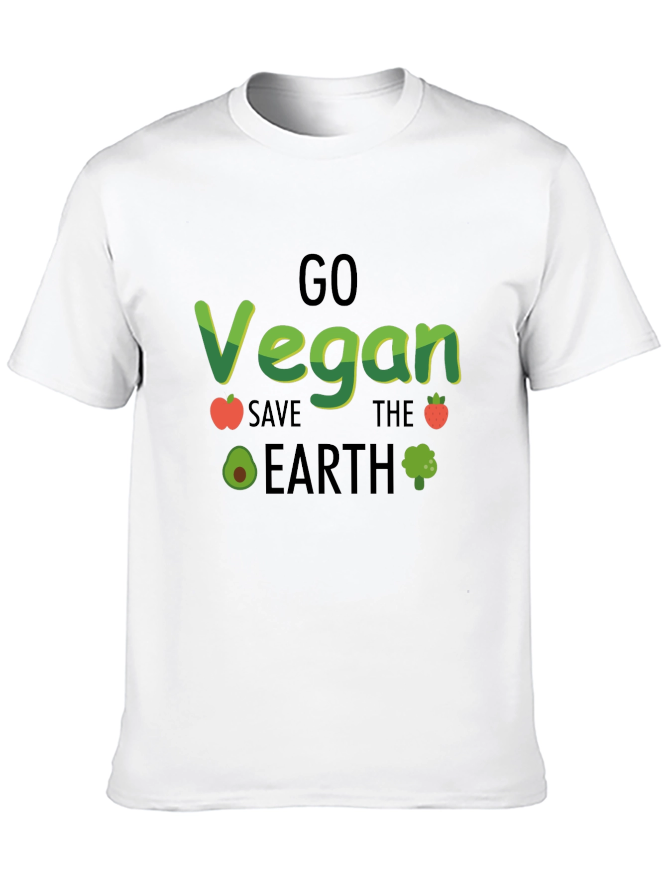 Go Vegan Save The Earth T-Shirt