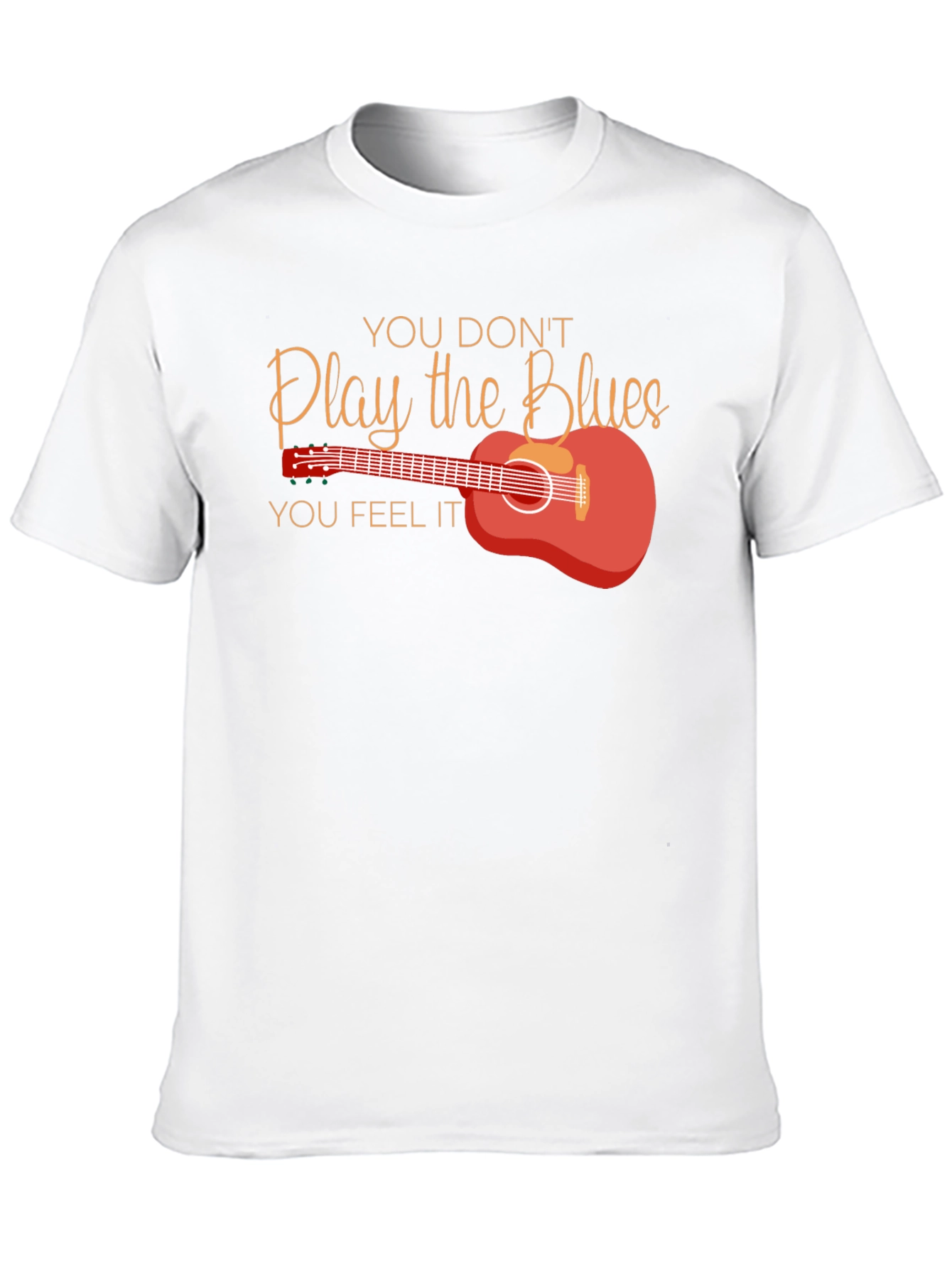 Blues Music Guitar T-Shirt