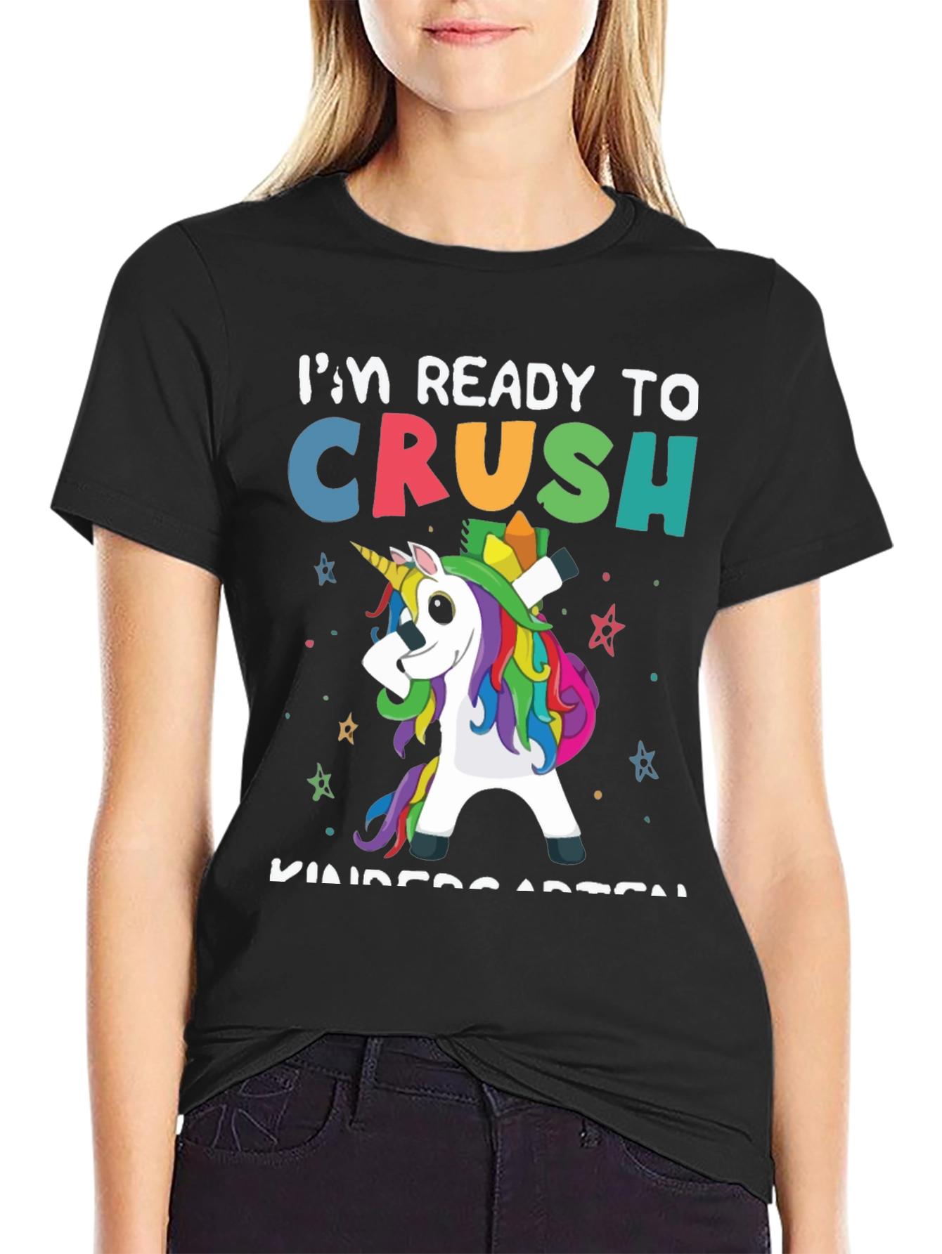Ready to Crush Kindergarten Unicorn T-Shirt