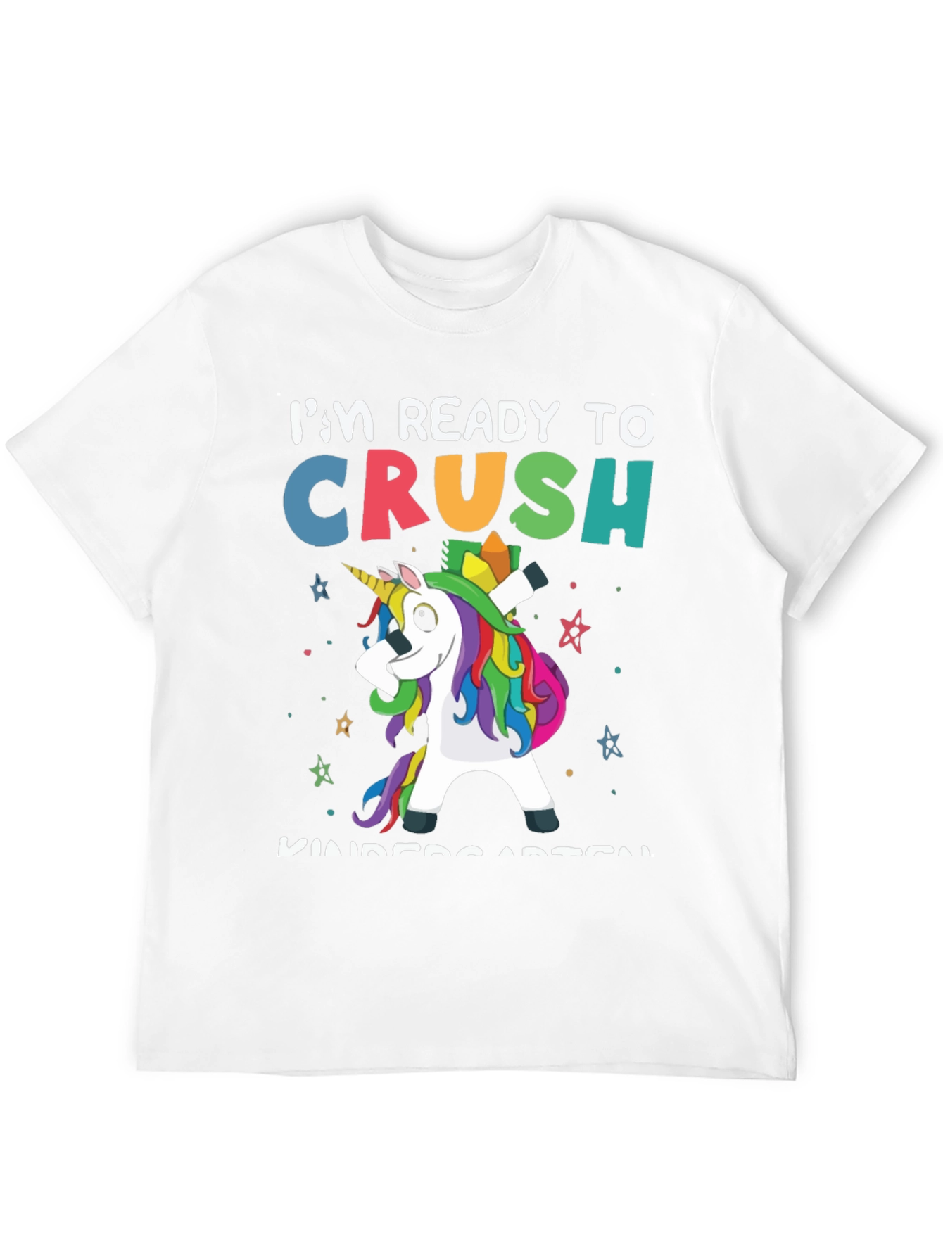 Ready to Crush Kindergarten Unicorn T-Shirt