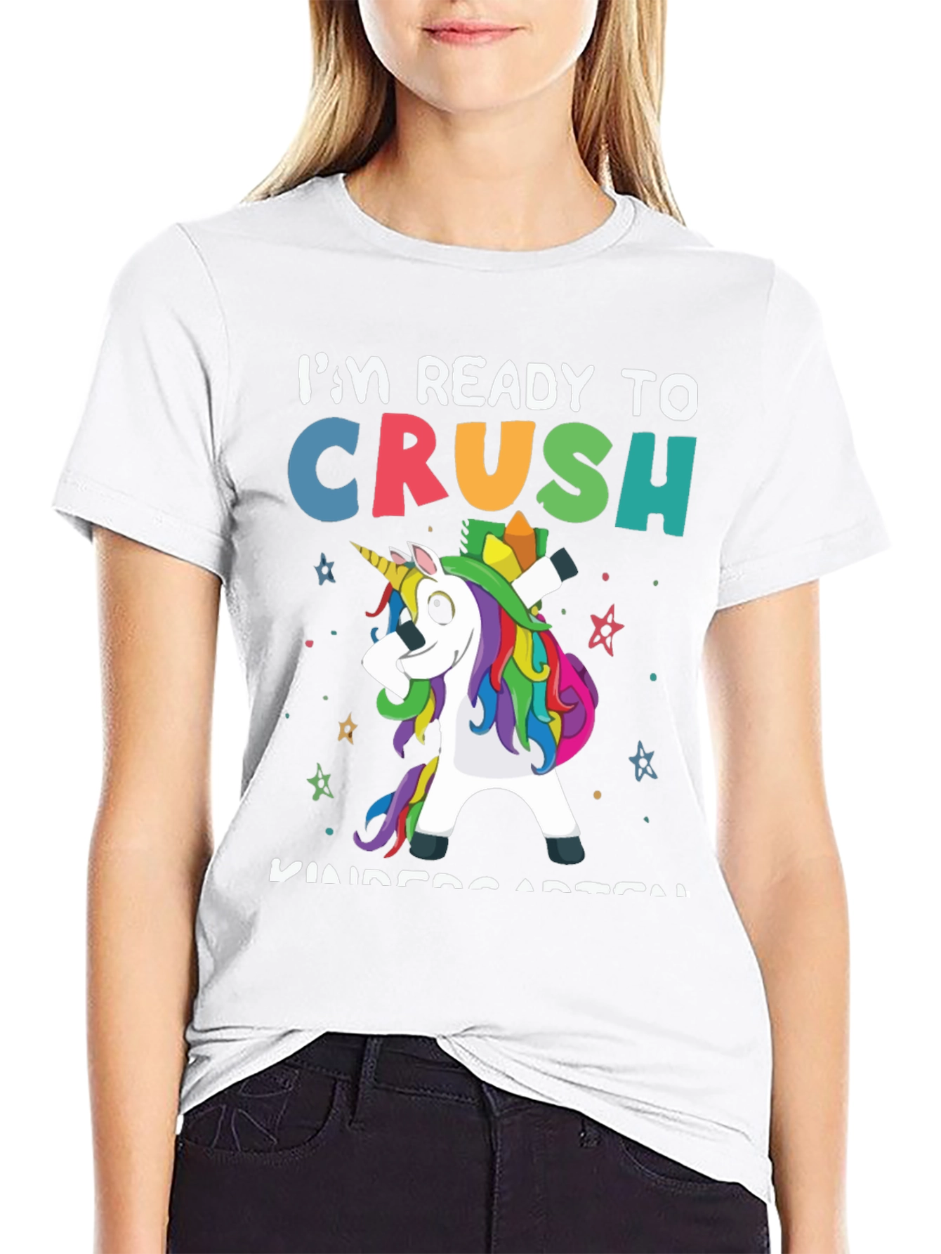 Ready to Crush Kindergarten Unicorn T-Shirt