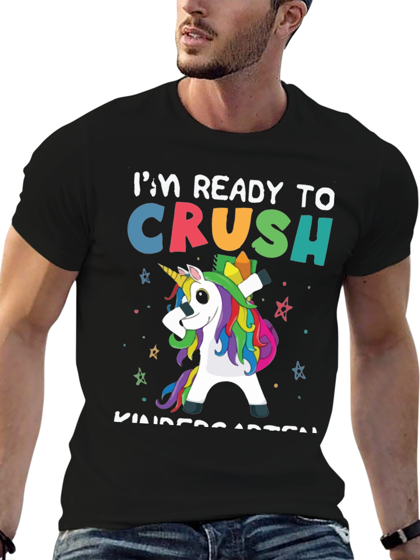 Ready to Crush Kindergarten Unicorn T-Shirt