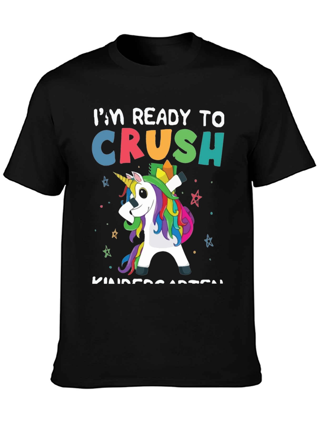 Ready to Crush Kindergarten Unicorn T-Shirt