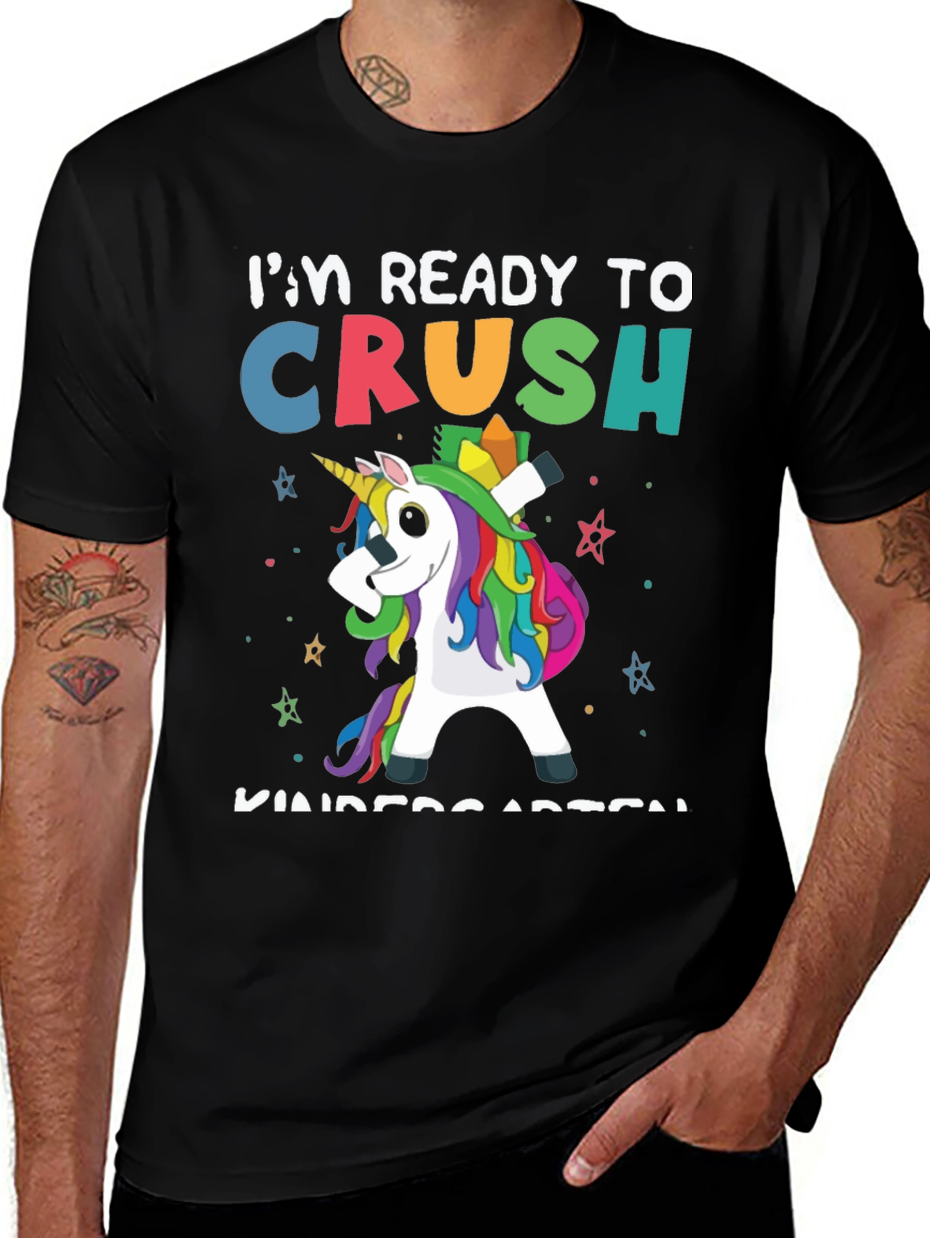 Ready to Crush Kindergarten Unicorn T-Shirt