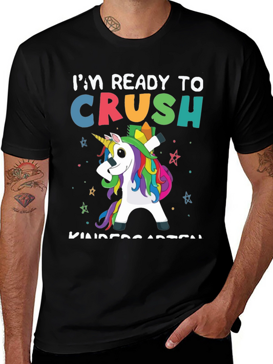 Ready to Crush Kindergarten Unicorn T-Shirt