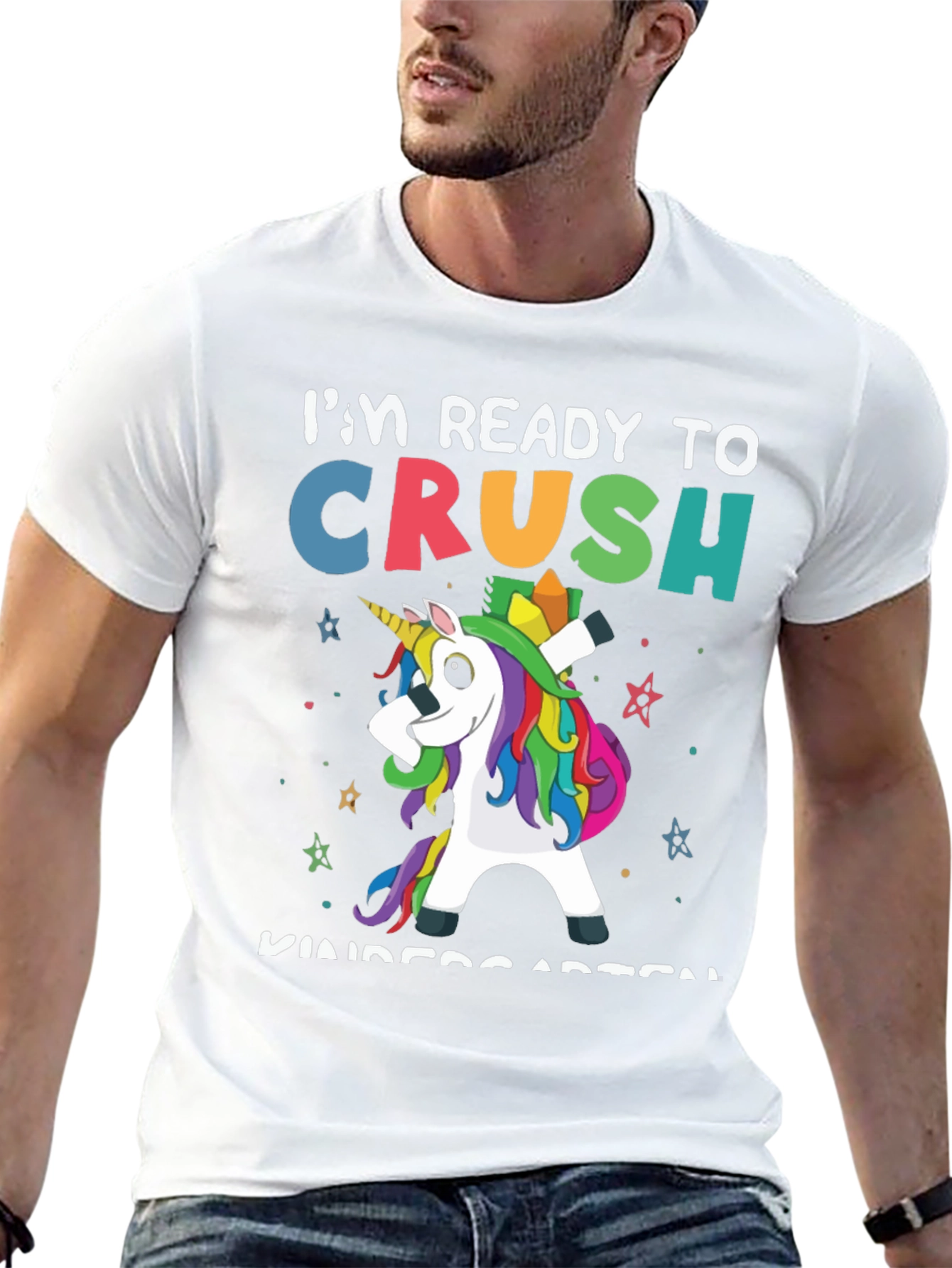 Ready to Crush Kindergarten Unicorn T-Shirt