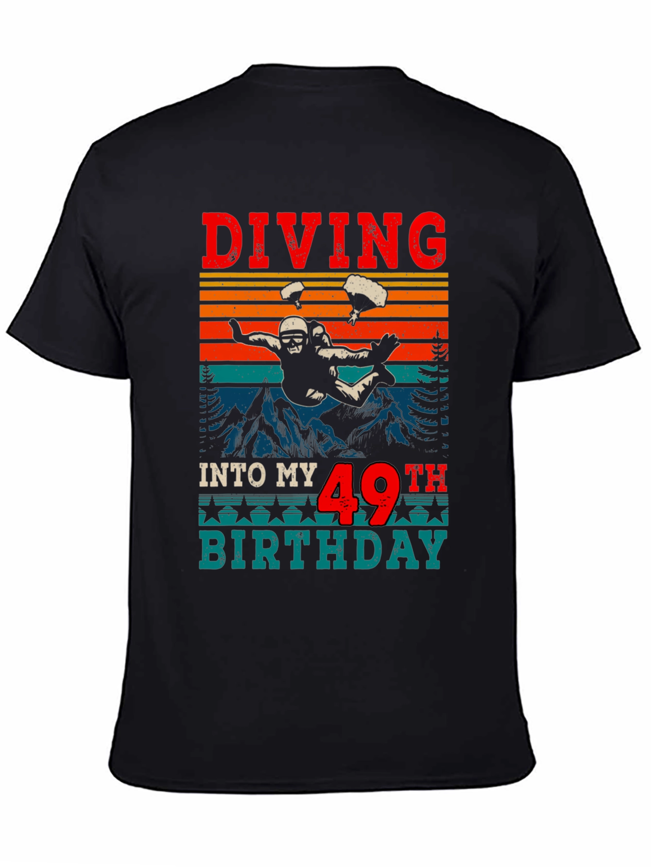 Diving Into My 49th Birthday T-Shirt