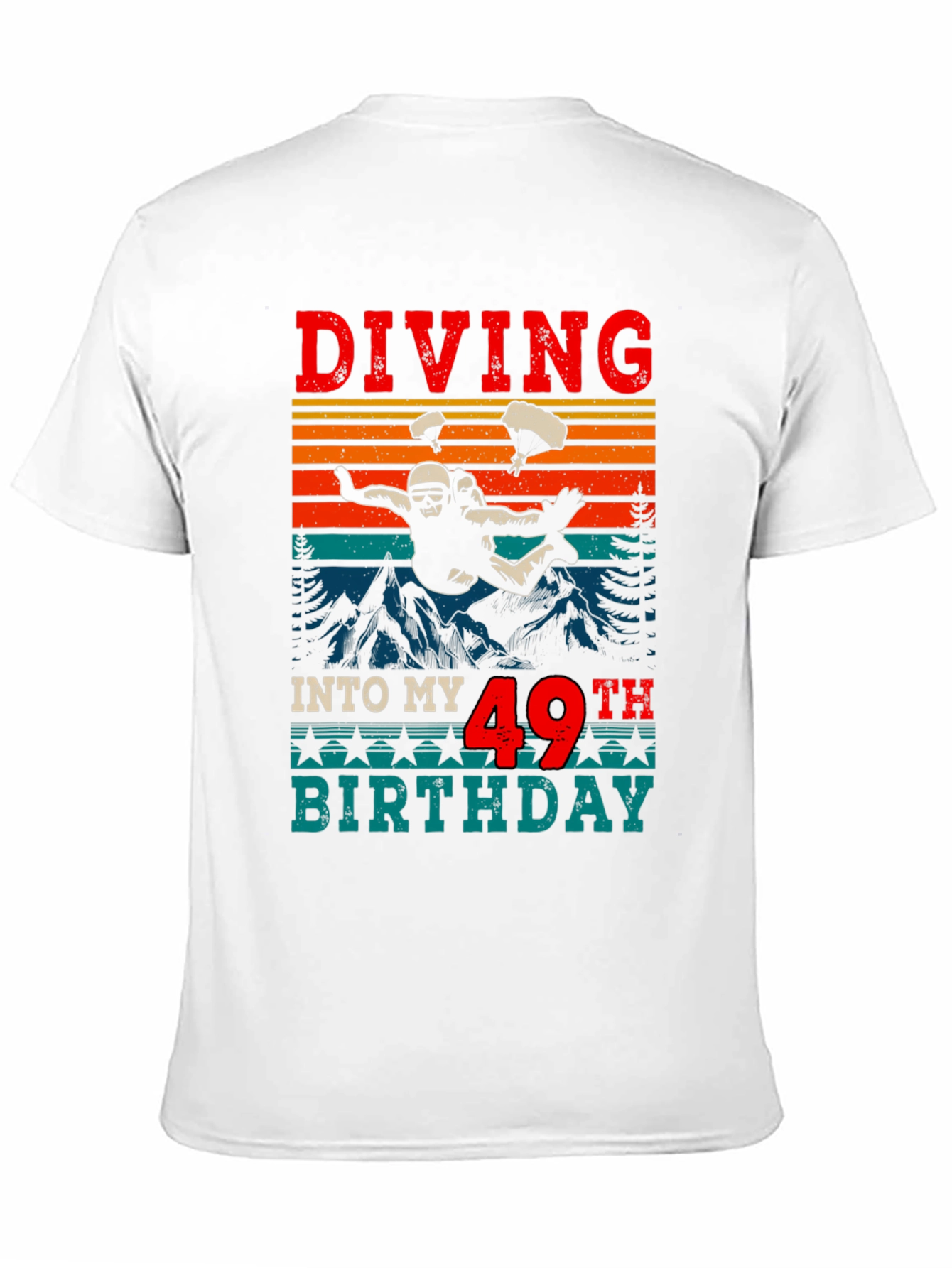 Diving Into My 49th Birthday T-Shirt