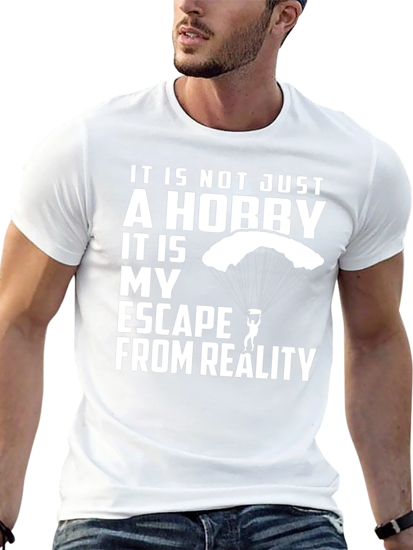 Skydiving Escape T-Shirt | Hobby Jump Adrenaline