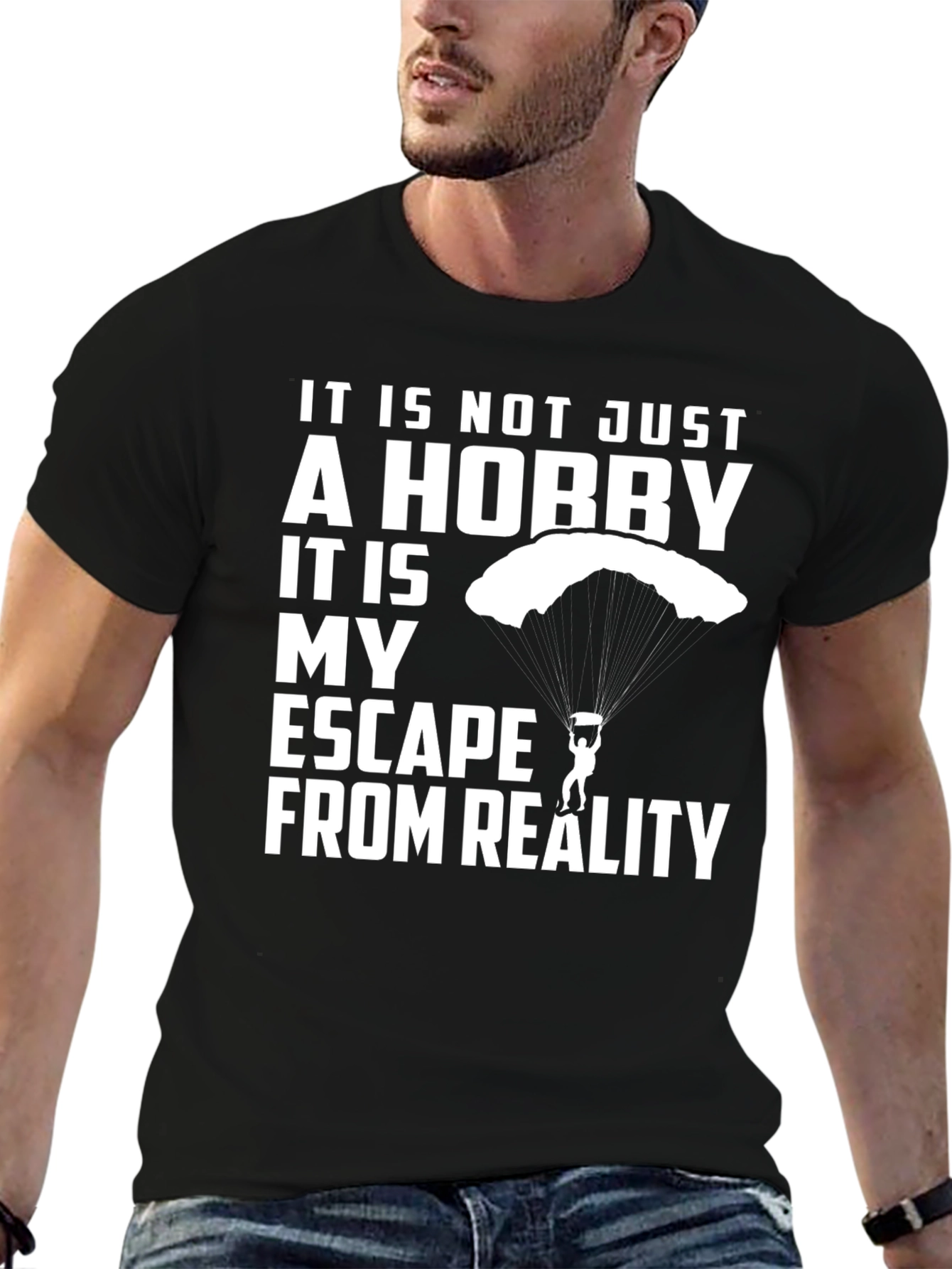 Skydiving Escape T-Shirt | Hobby Jump Adrenaline