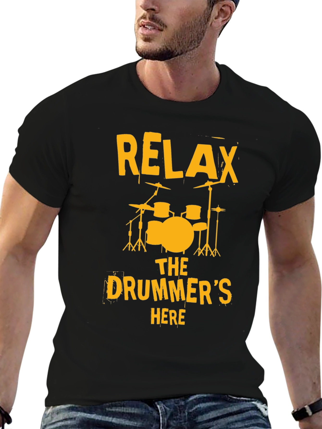 Relax The Drummers Here T-Shirt