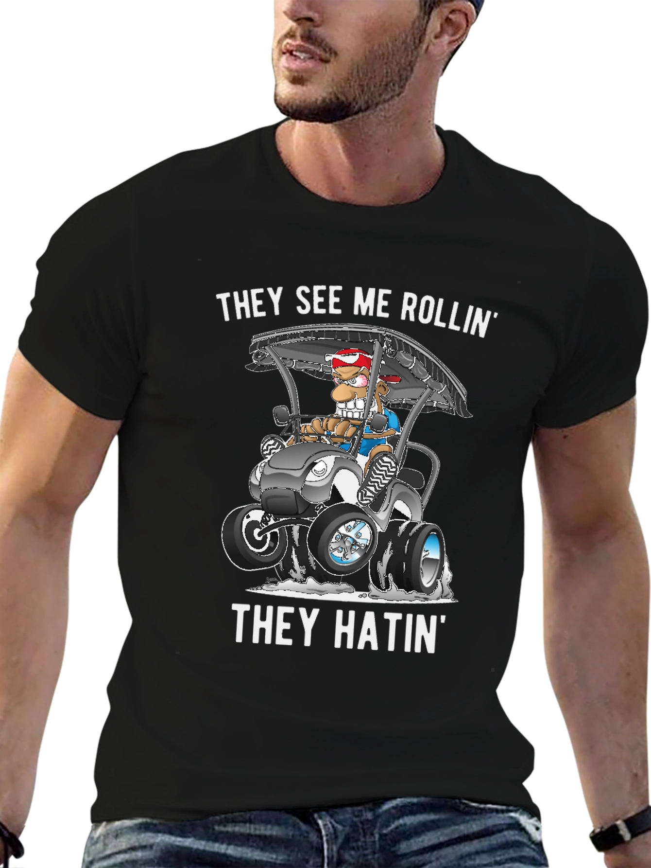 They See Me Rollin Funny T-Shirt