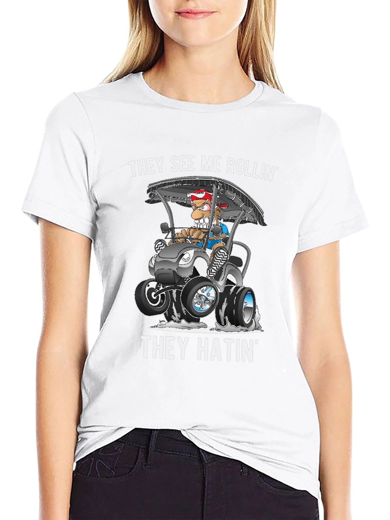 They See Me Rollin Funny T-Shirt