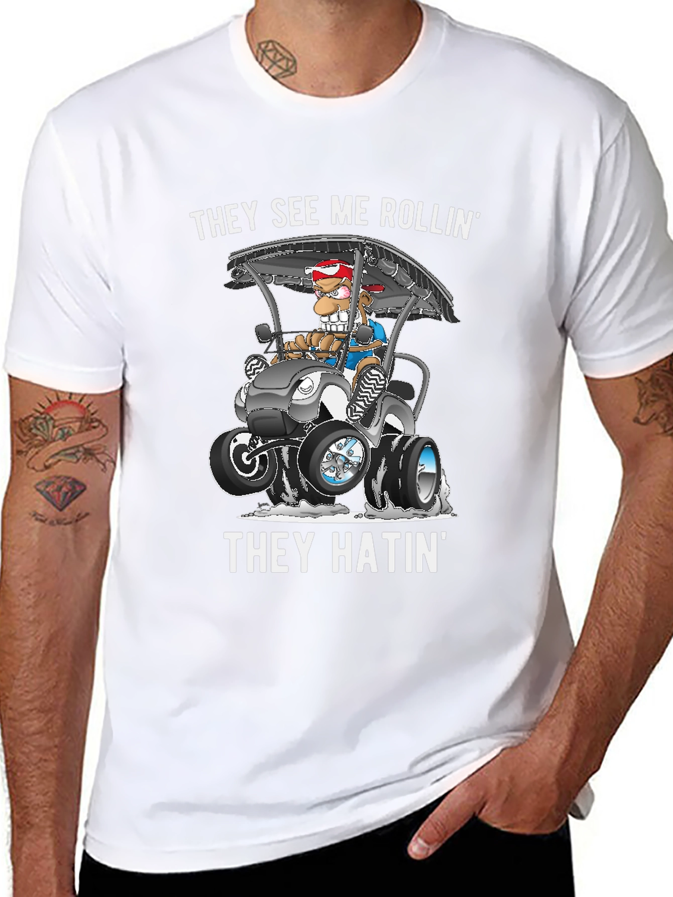 They See Me Rollin Funny T-Shirt