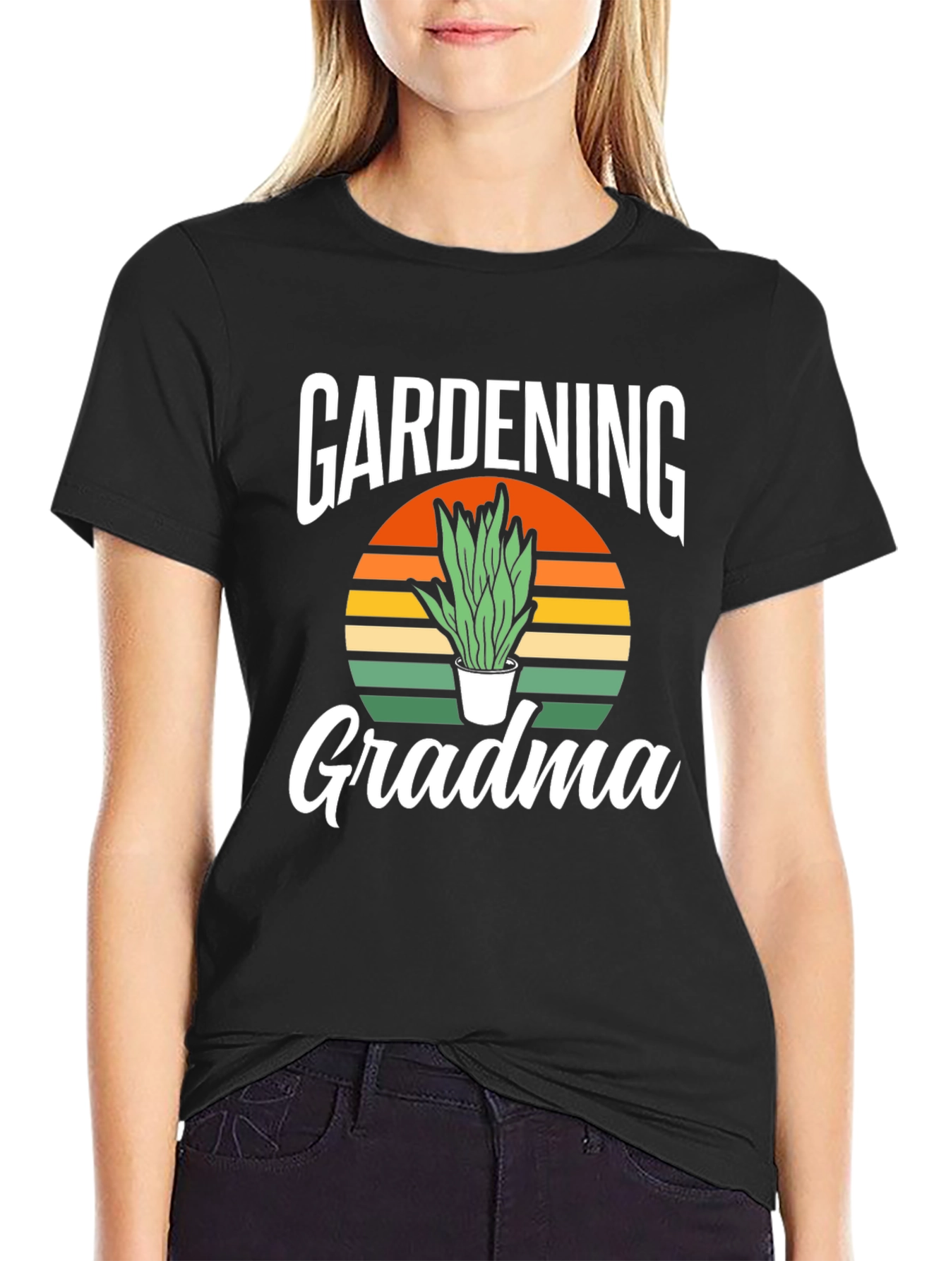 Gardening Grandma Graphic T-Shirt