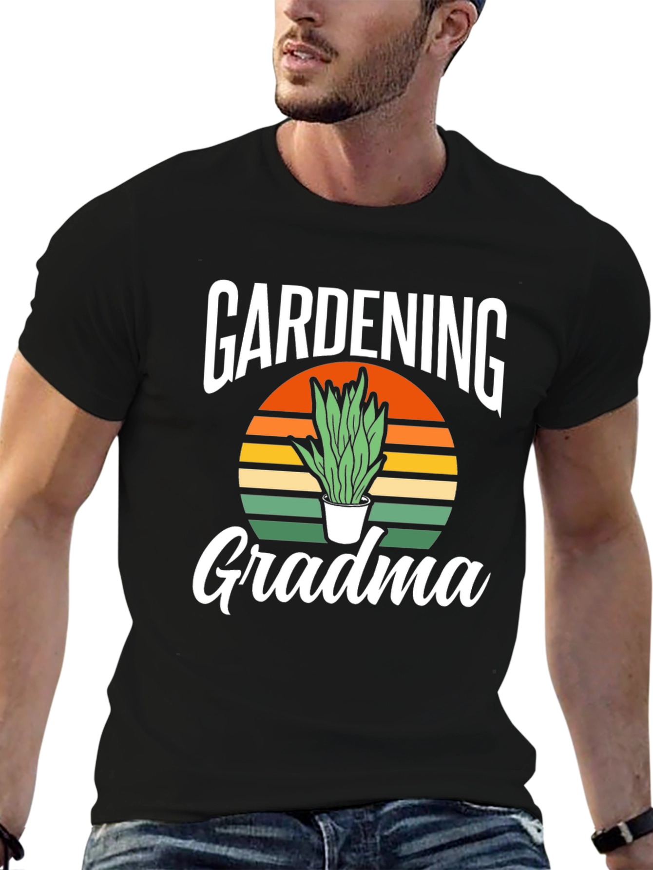 Gardening Grandma Graphic T-Shirt