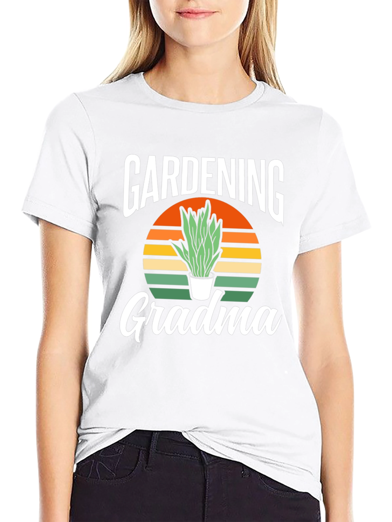 Gardening Grandma Graphic T-Shirt