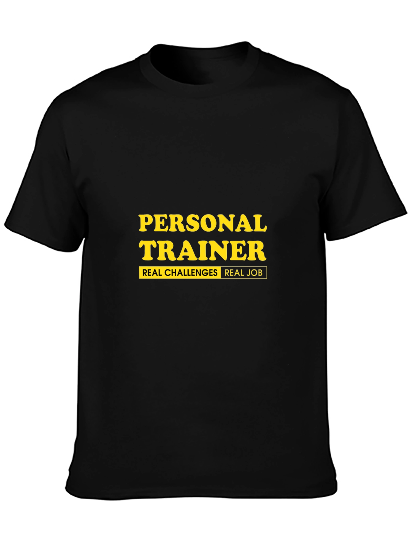 Personal Trainer Black T-Shirt