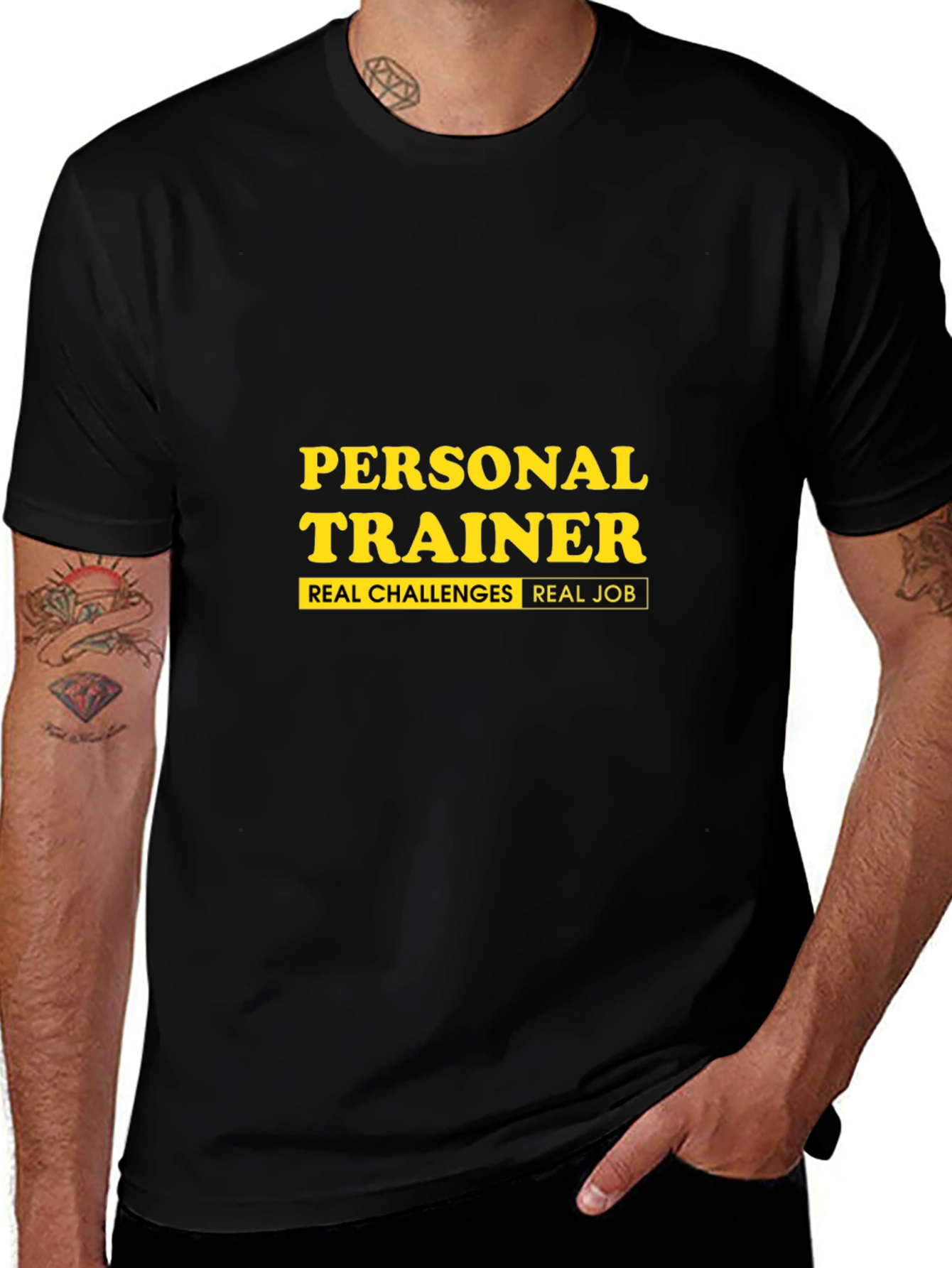 Personal Trainer Black T-Shirt