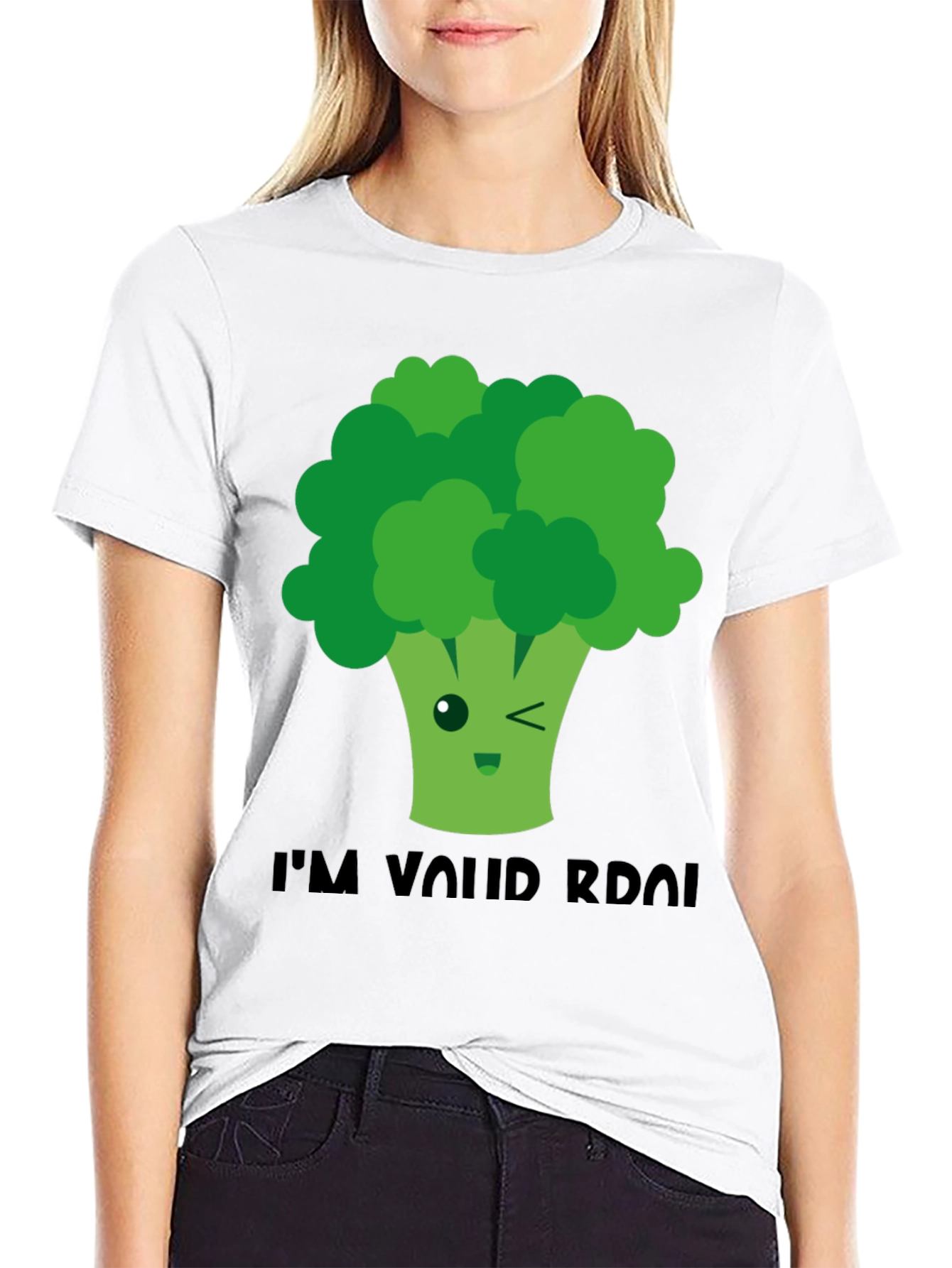Funny Broccoli T-Shirt - Im Valid RDO!