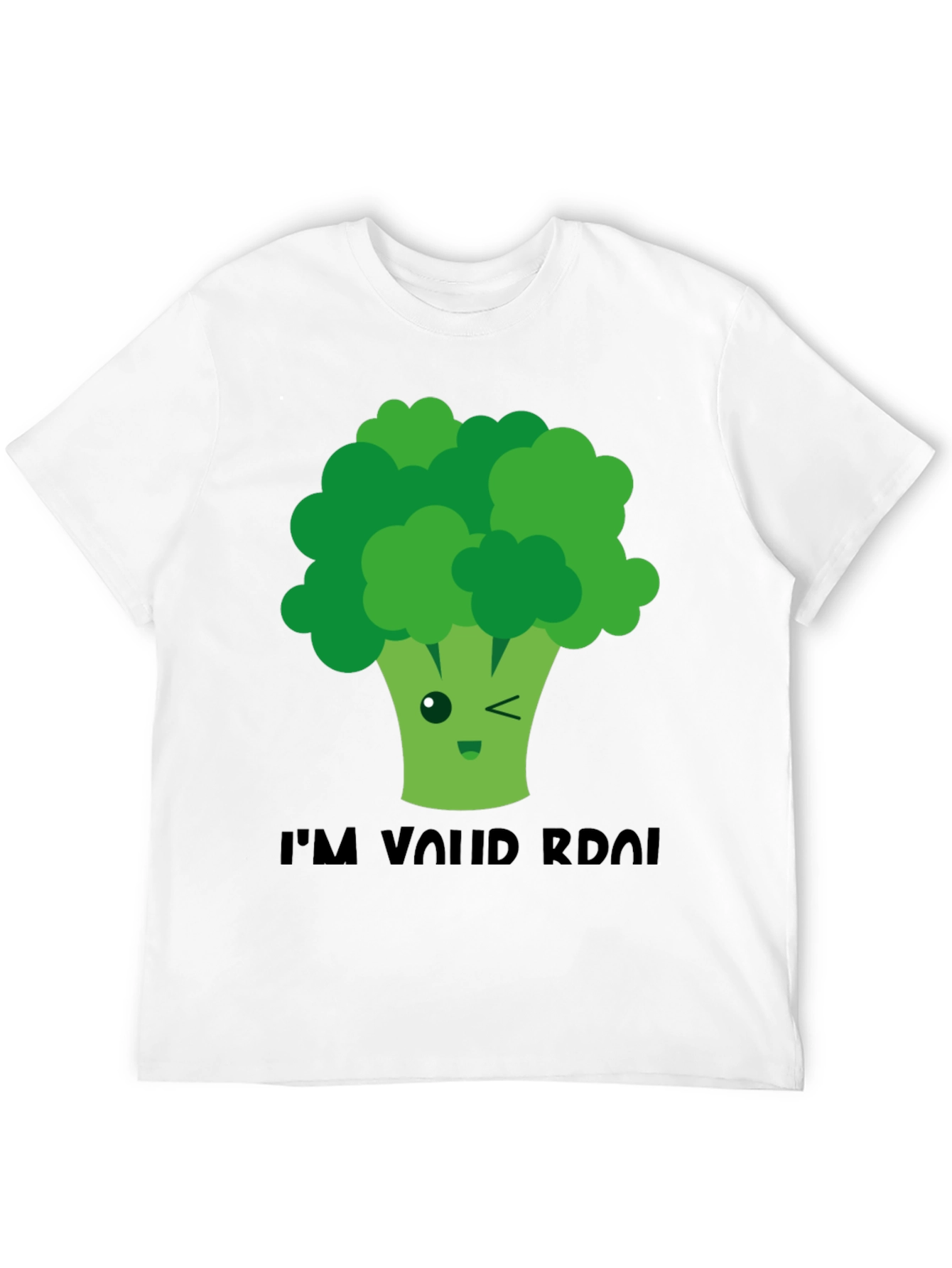 Funny Broccoli T-Shirt - Im Valid RDO!
