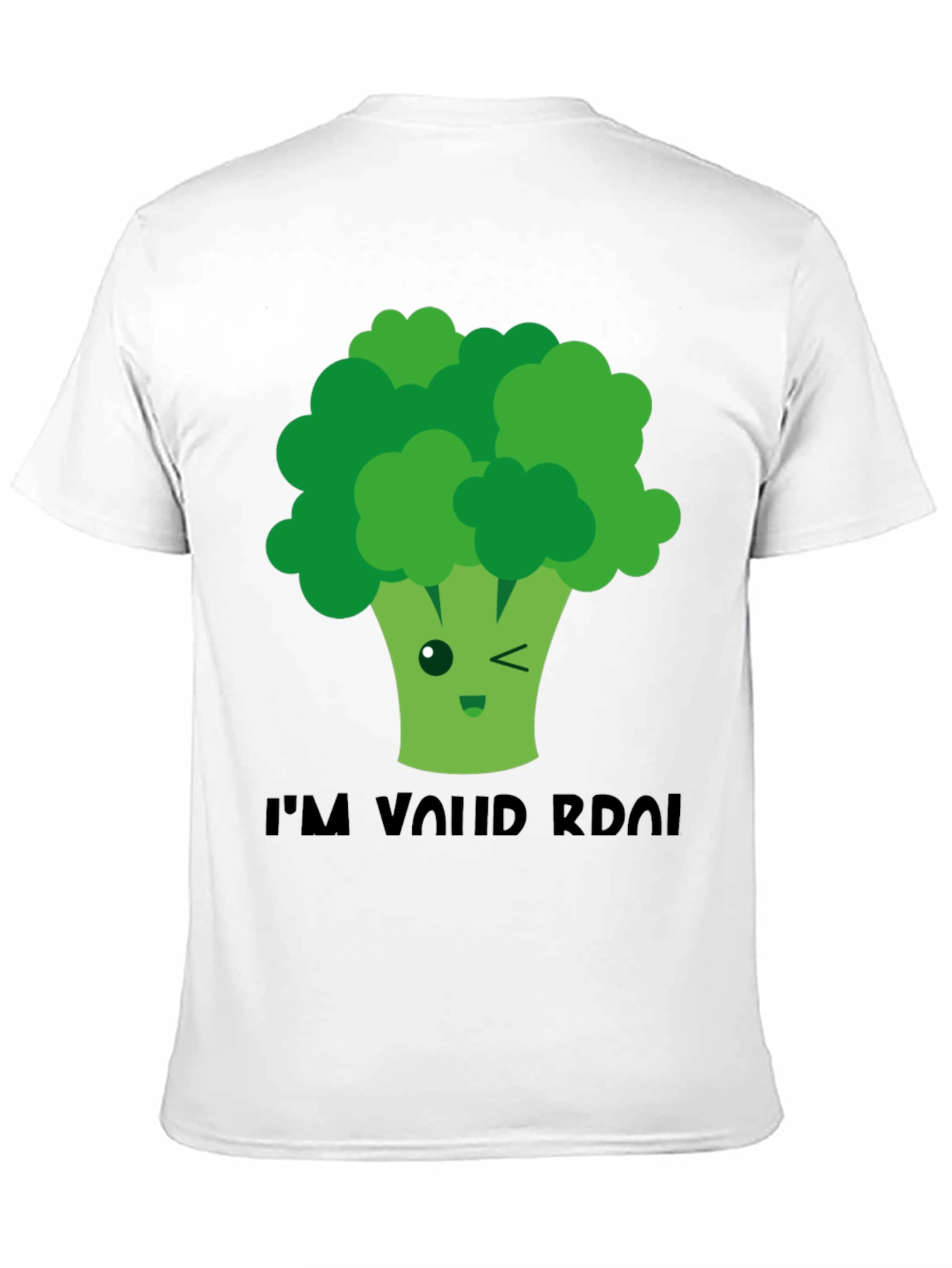 Funny Broccoli T-Shirt - Im Valid RDO!