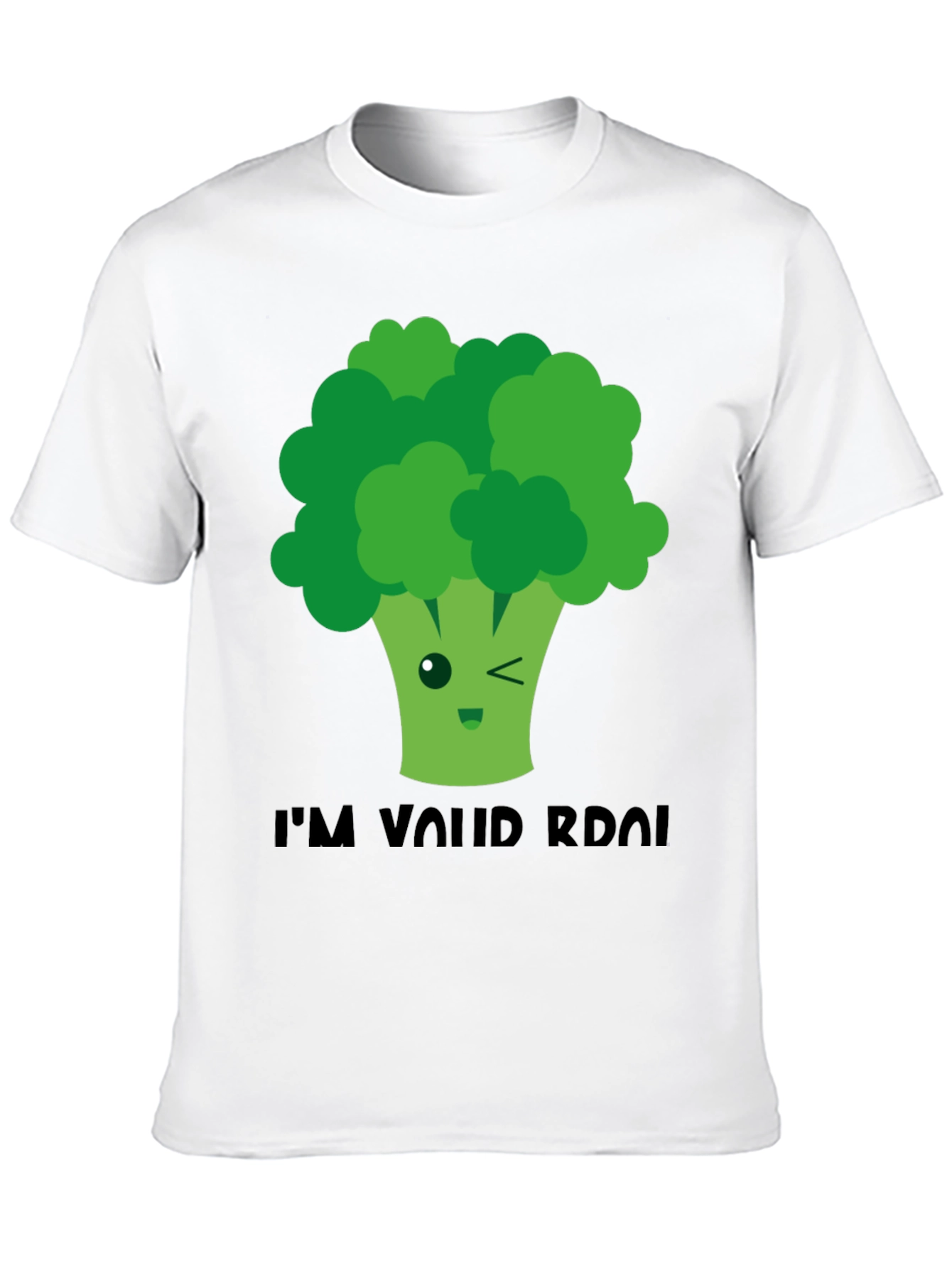 Funny Broccoli T-Shirt - Im Valid RDO!