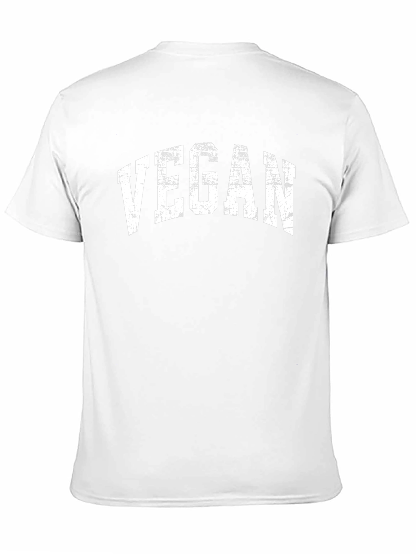 Vegan Graphic T-Shirt - Unisex Black Crew Neck Tee