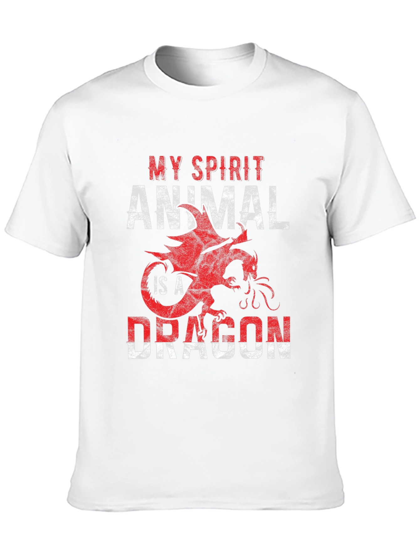 My Spirit Animal is a Dragon T-Shirt - Black