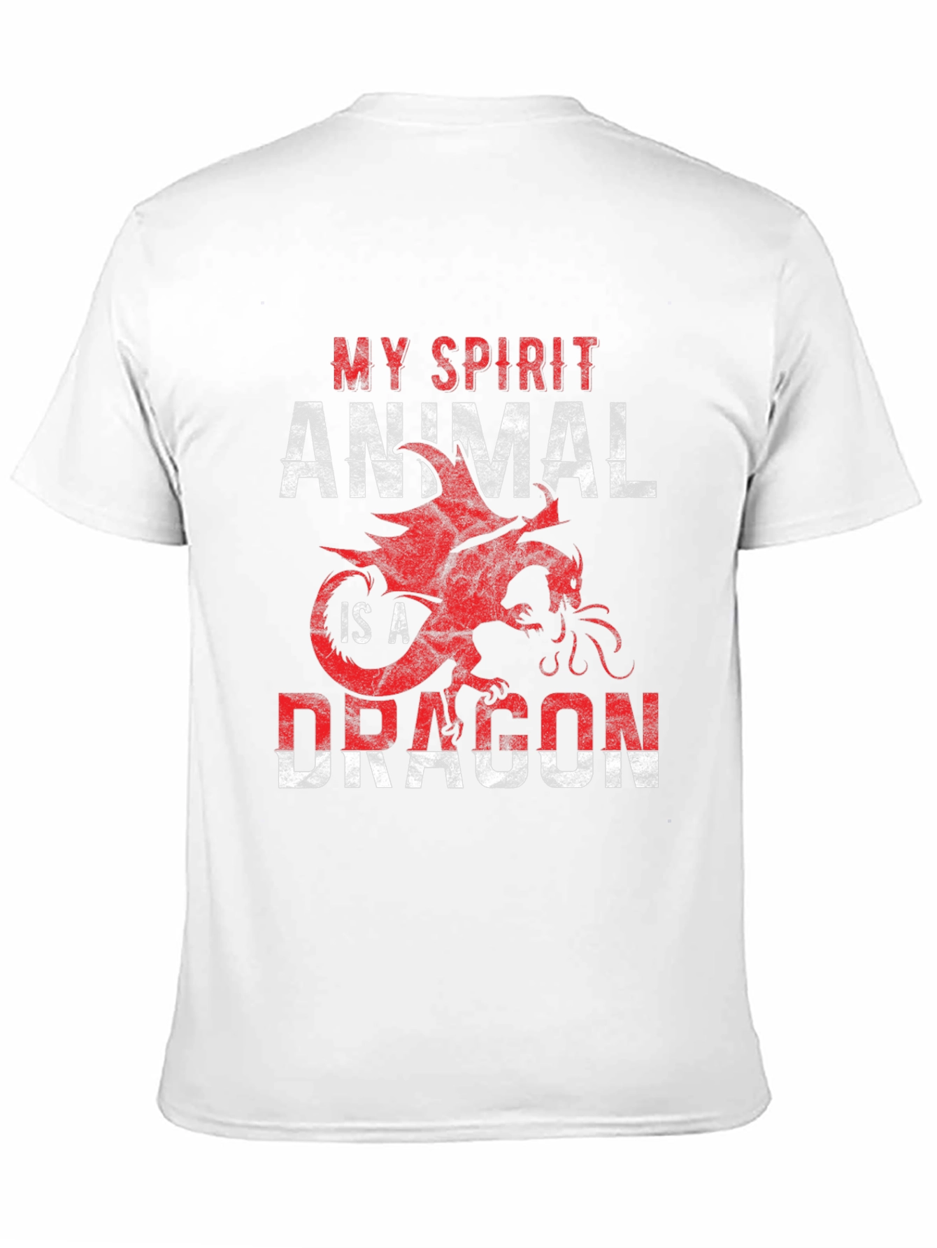 My Spirit Animal is a Dragon T-Shirt - Black