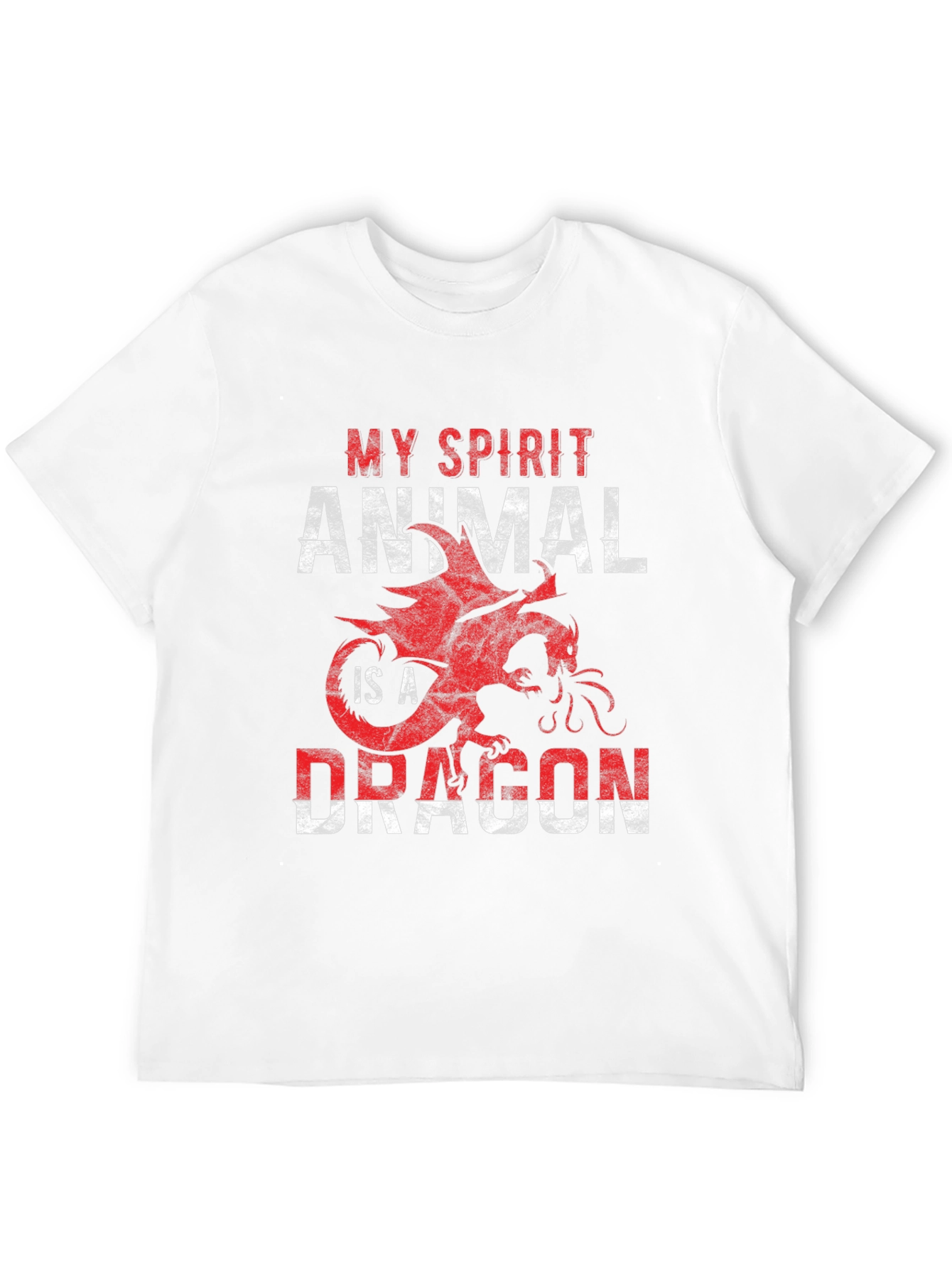 My Spirit Animal is a Dragon T-Shirt - Black