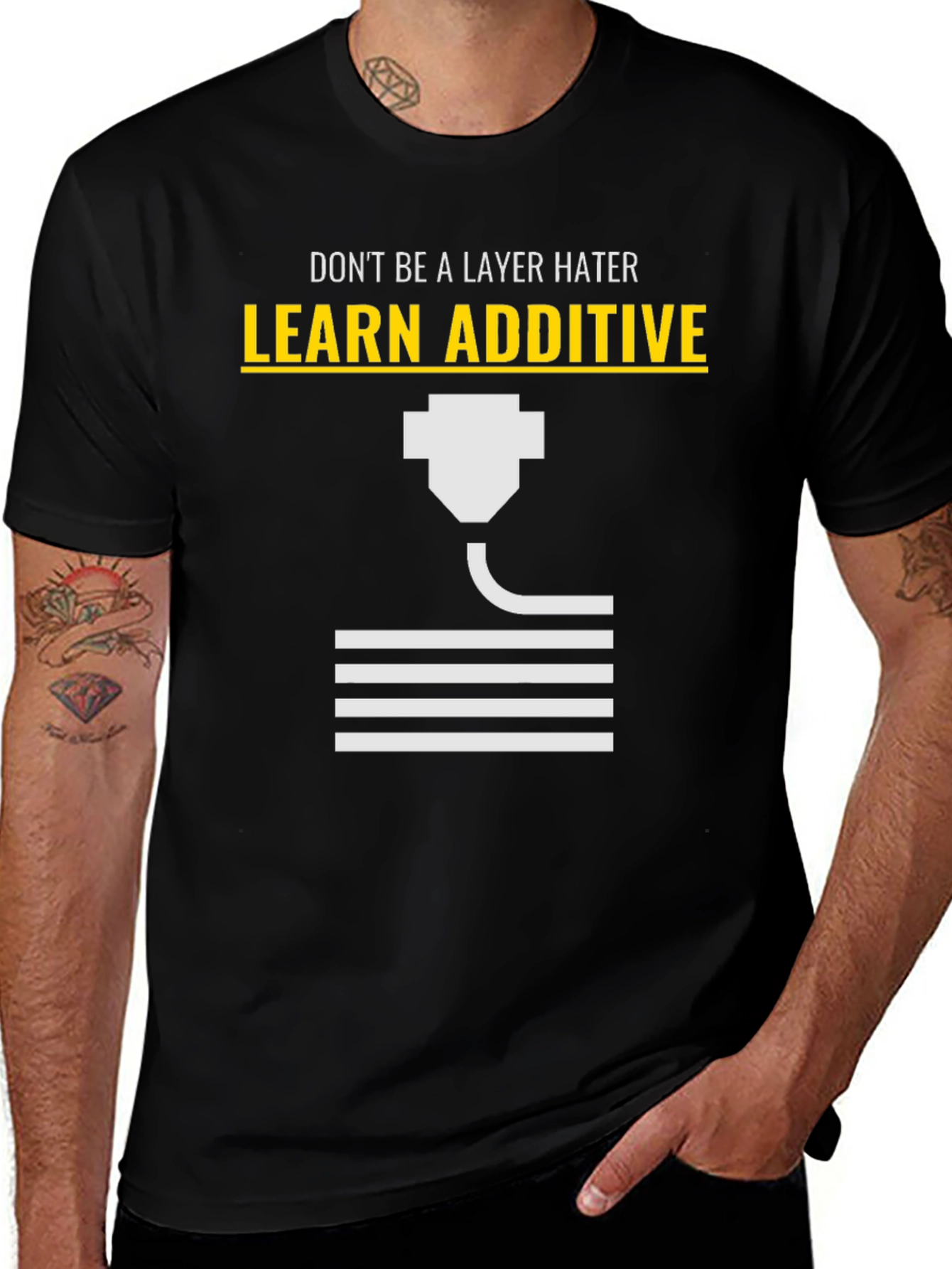 Learn Additive T-Shirt - 3D Printing Apparel