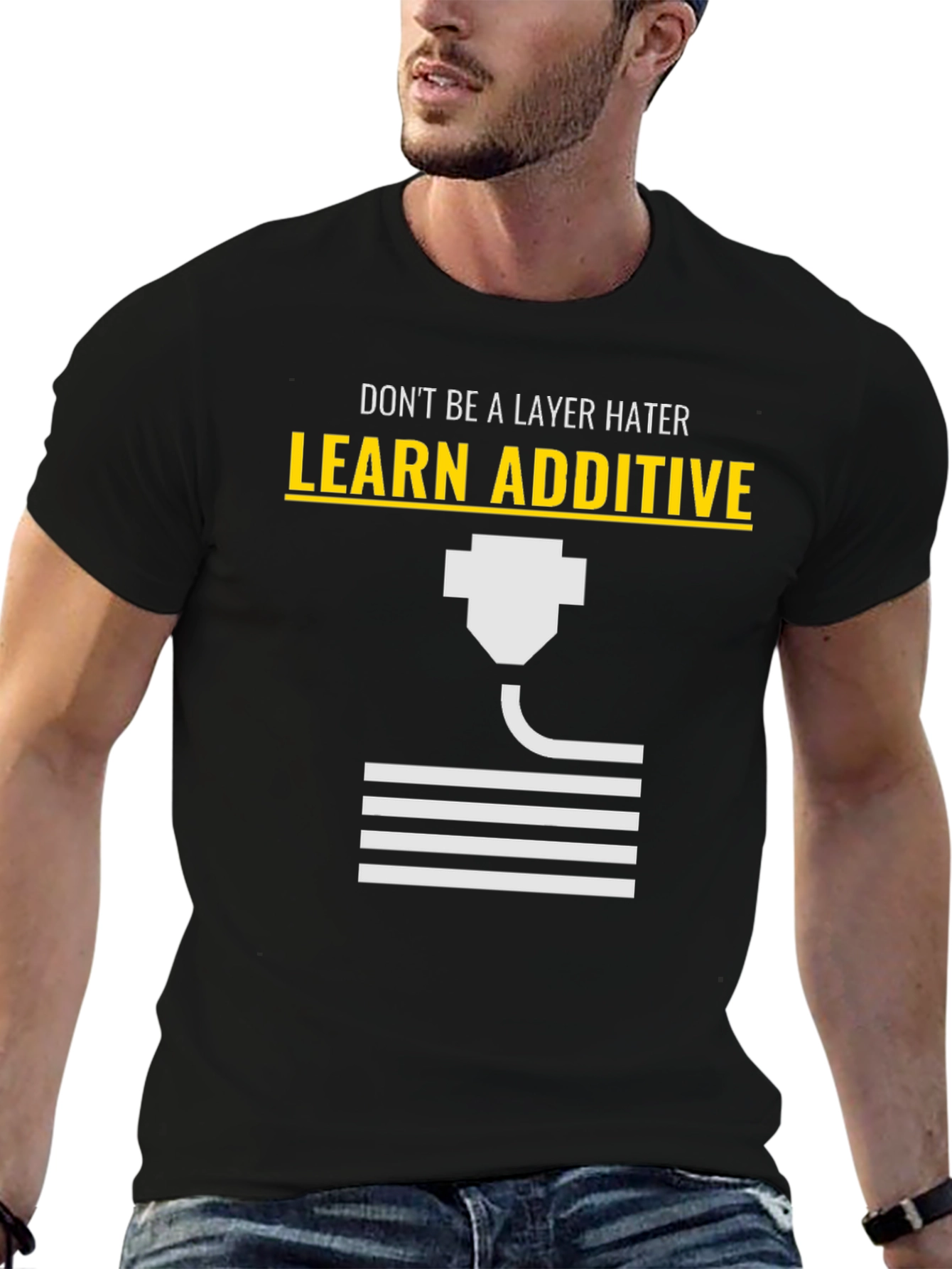 Learn Additive T-Shirt - 3D Printing Apparel