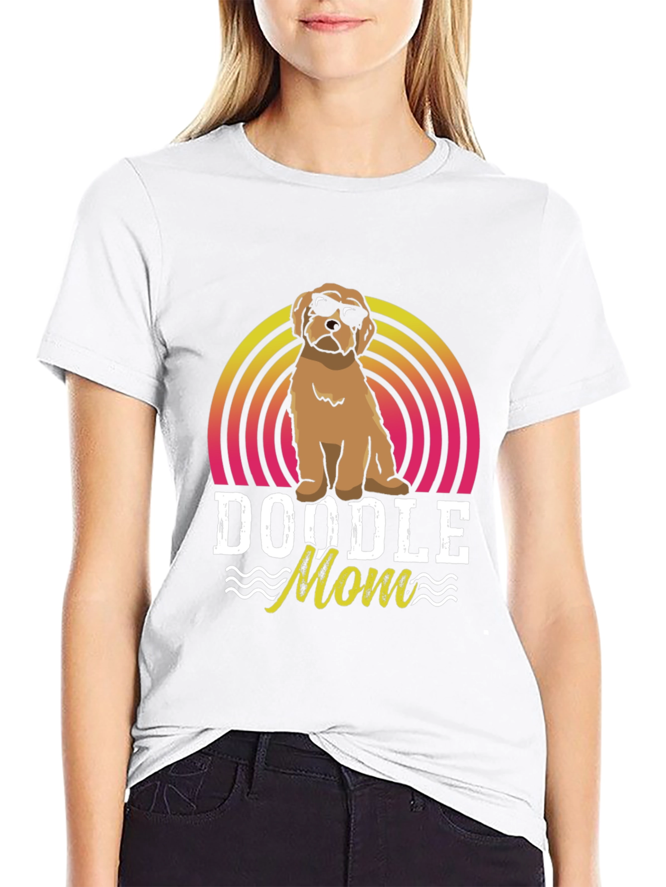 Doodle Mom Graphic Tee - Dog Lover T-Shirt