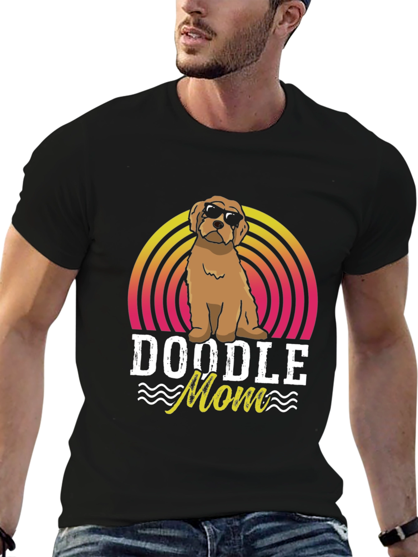 Doodle Mom Graphic Tee - Dog Lover T-Shirt