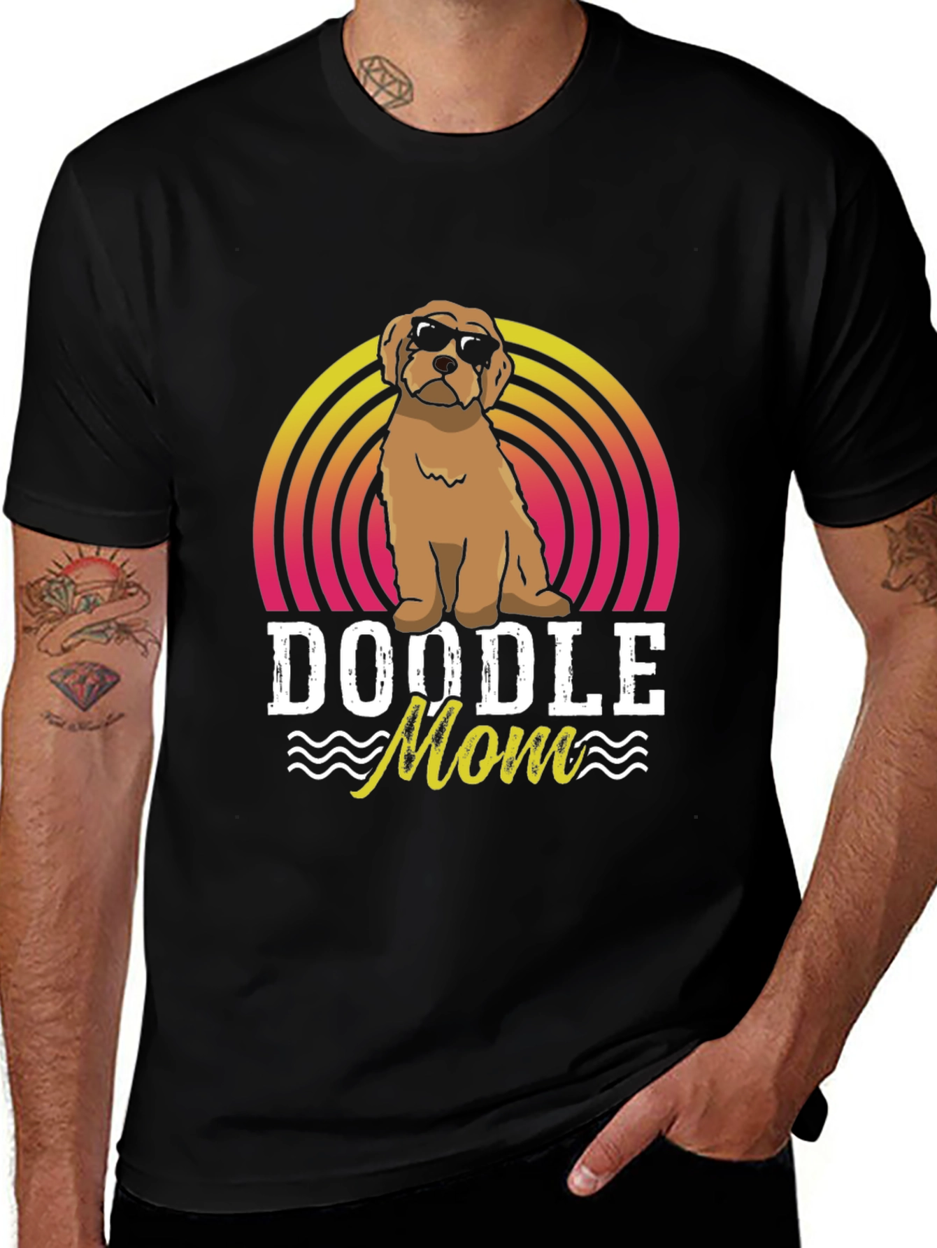Doodle Mom Graphic Tee - Dog Lover T-Shirt