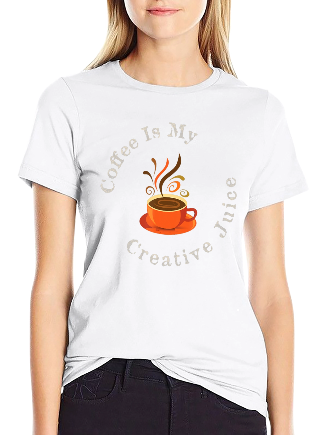Coffee is My Creative Juice Graphic Tee